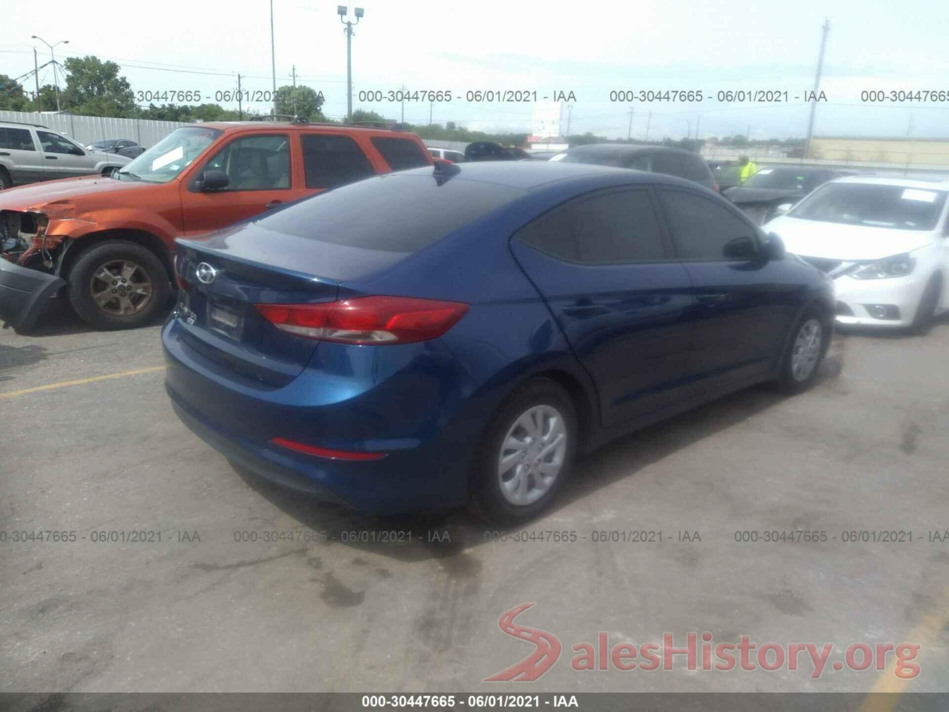 5NPD74LFXHH089840 2017 HYUNDAI ELANTRA