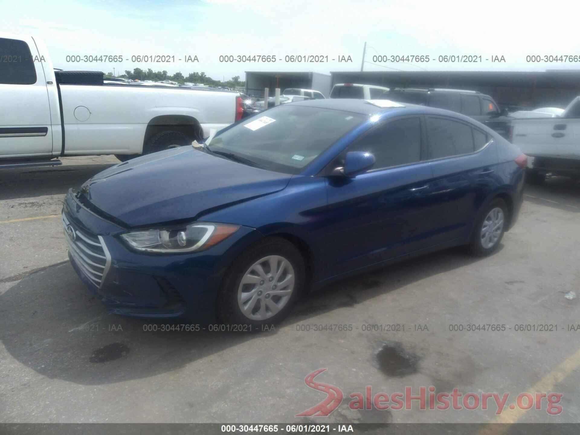 5NPD74LFXHH089840 2017 HYUNDAI ELANTRA