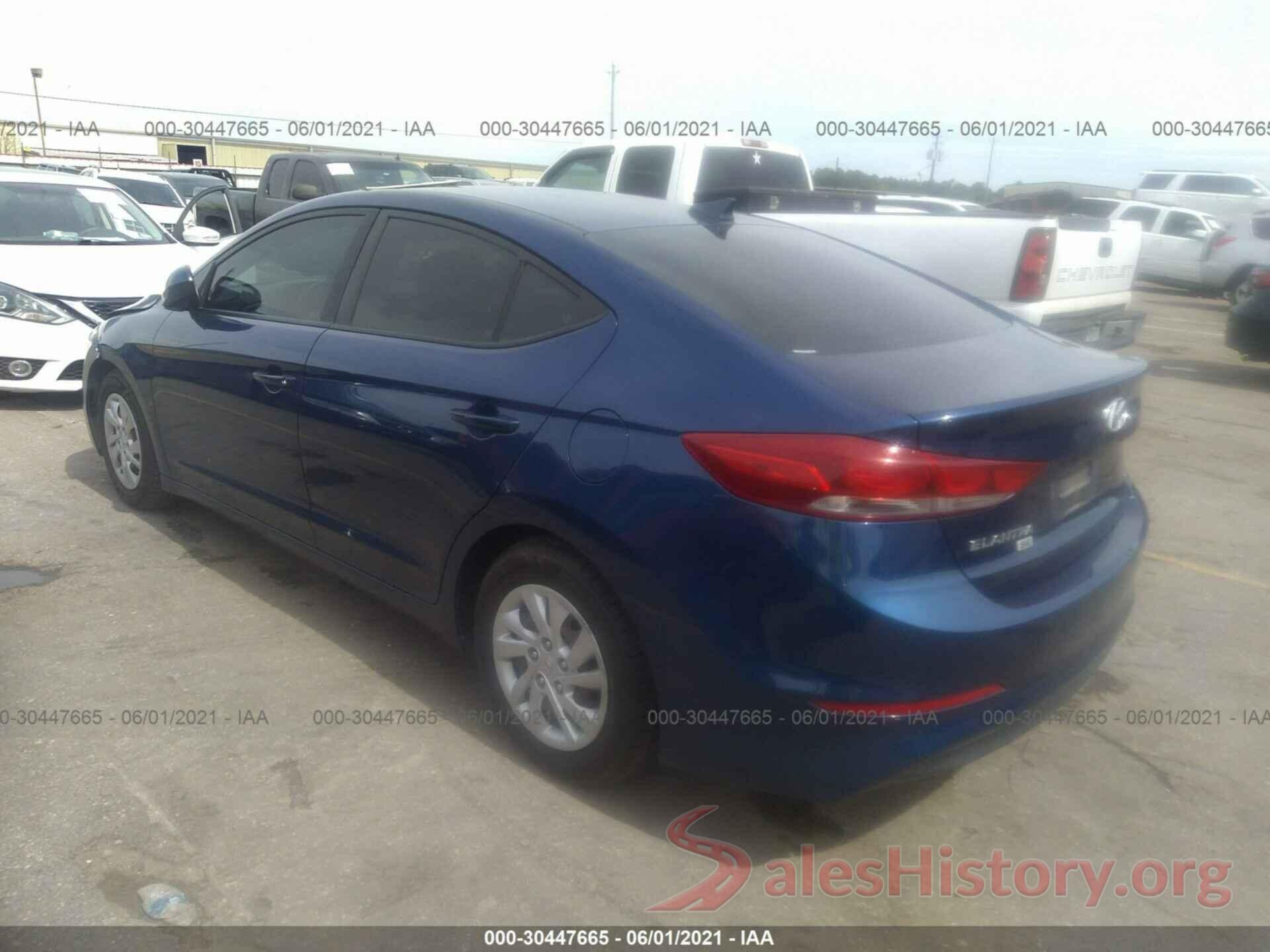 5NPD74LFXHH089840 2017 HYUNDAI ELANTRA