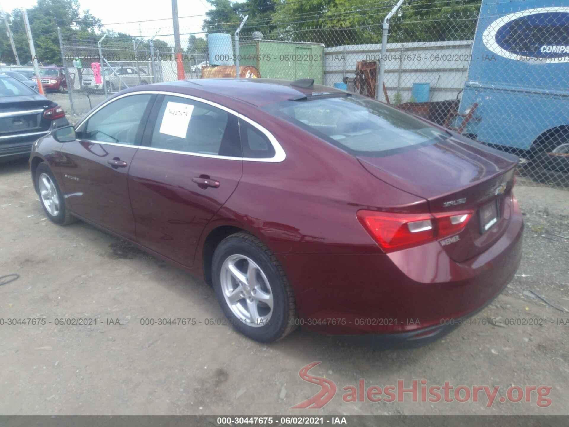 1G1ZB5ST4GF329273 2016 CHEVROLET MALIBU