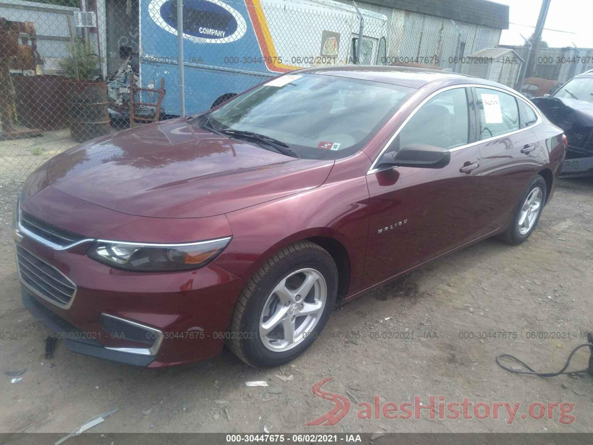 1G1ZB5ST4GF329273 2016 CHEVROLET MALIBU