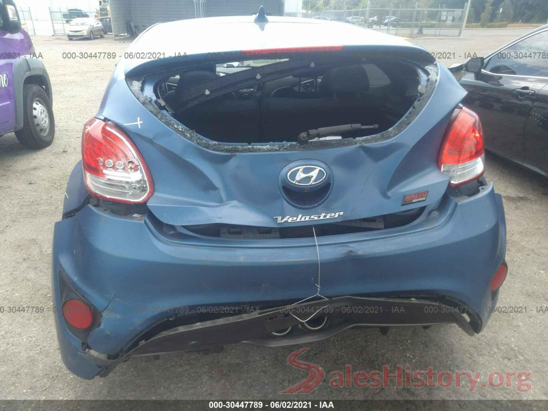 KMHTC6AE7GU264008 2016 HYUNDAI VELOSTER