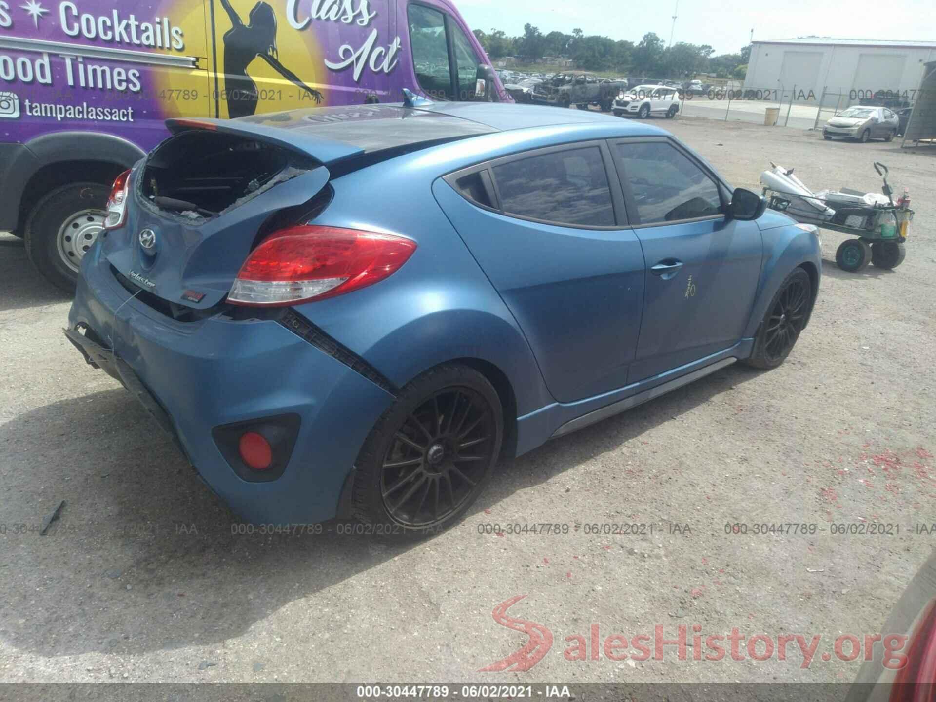 KMHTC6AE7GU264008 2016 HYUNDAI VELOSTER