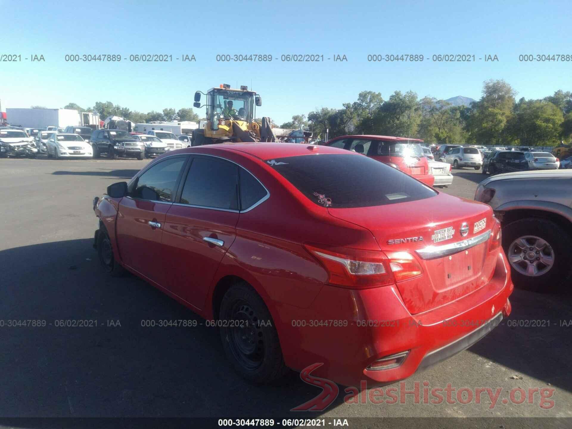 3N1AB7AP0HL651231 2017 NISSAN SENTRA