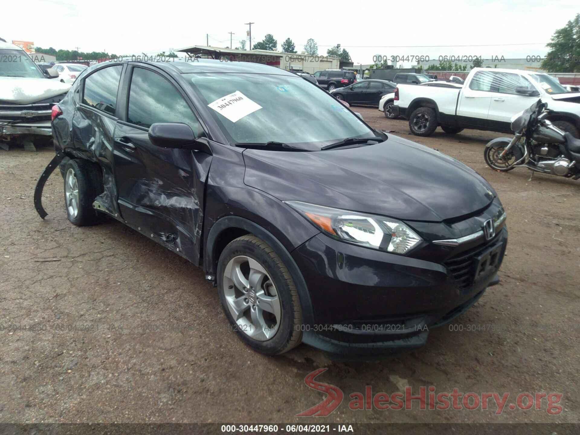 3CZRU5H38GM730909 2016 HONDA HR-V