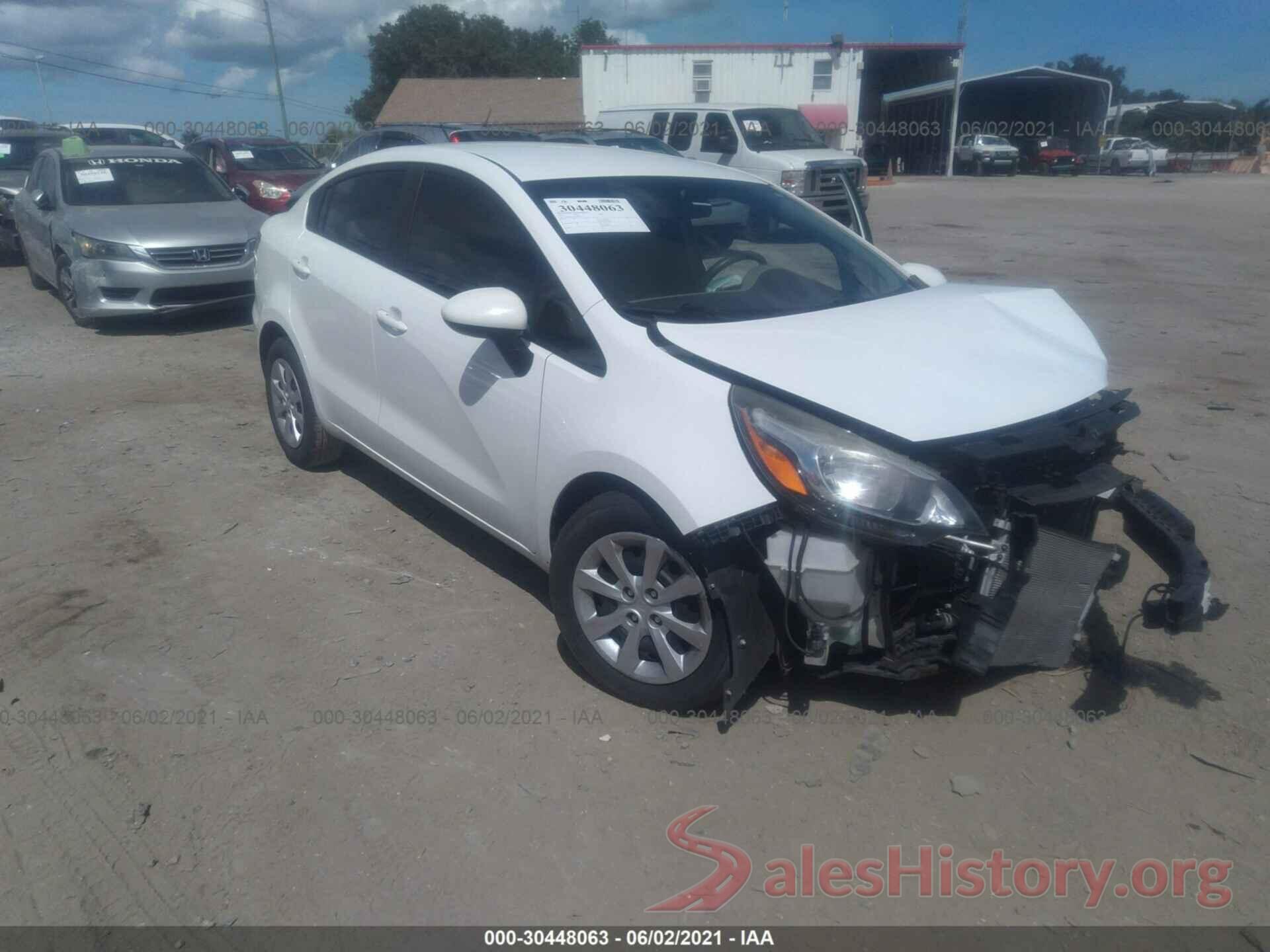 KNADM4A34G6612311 2016 KIA RIO