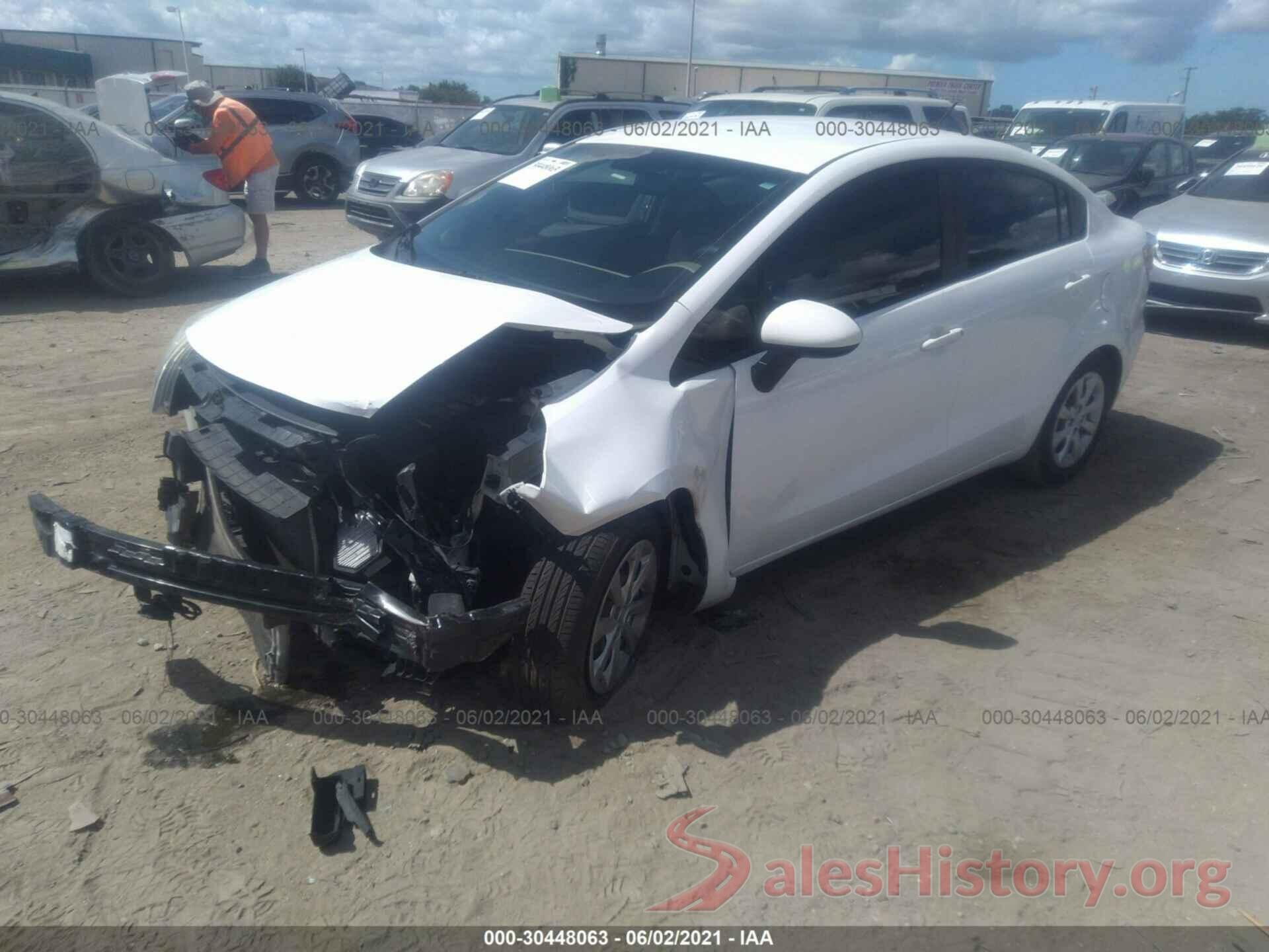 KNADM4A34G6612311 2016 KIA RIO