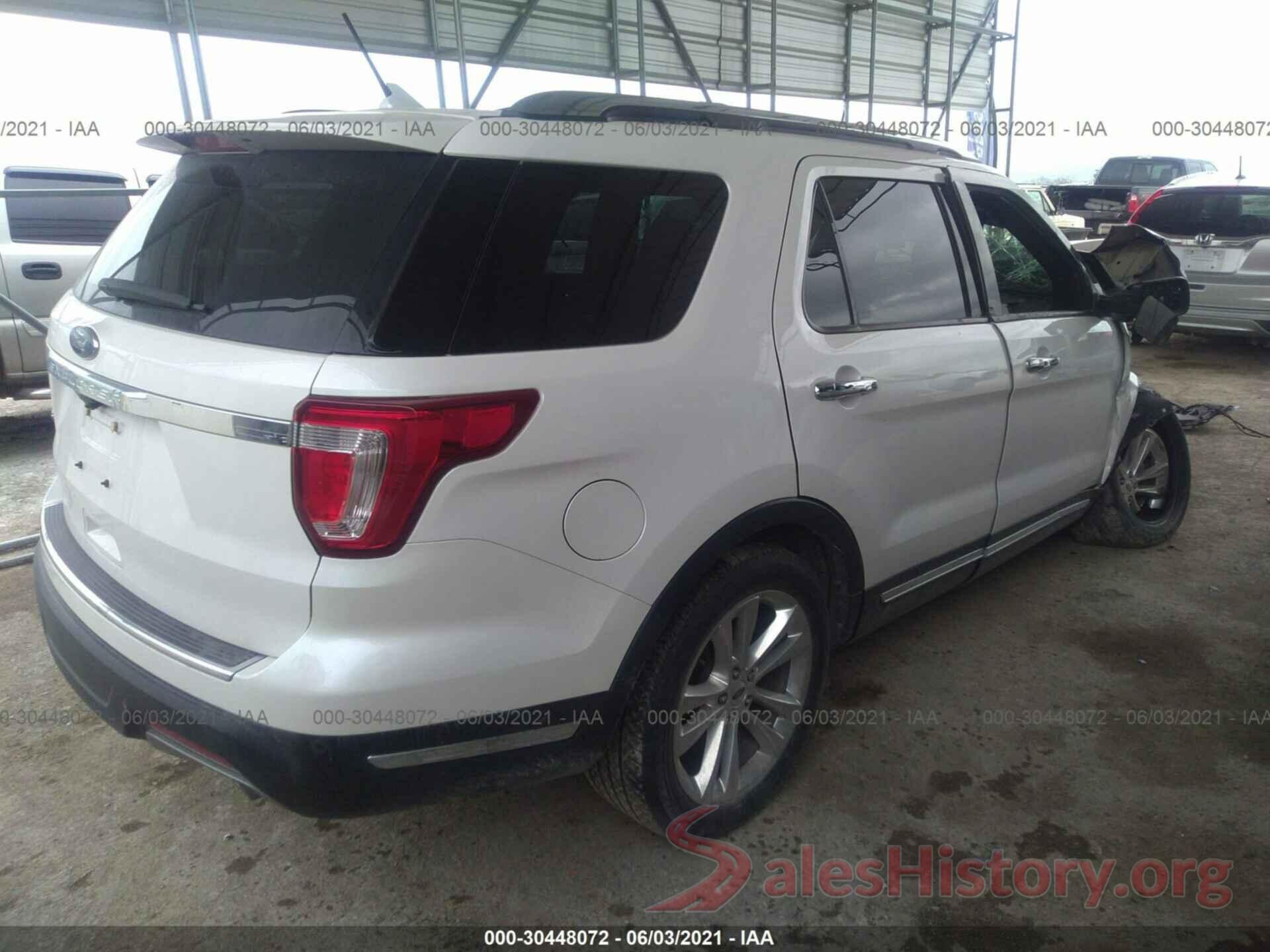 1FM5K7F80JGB62981 2018 FORD EXPLORER