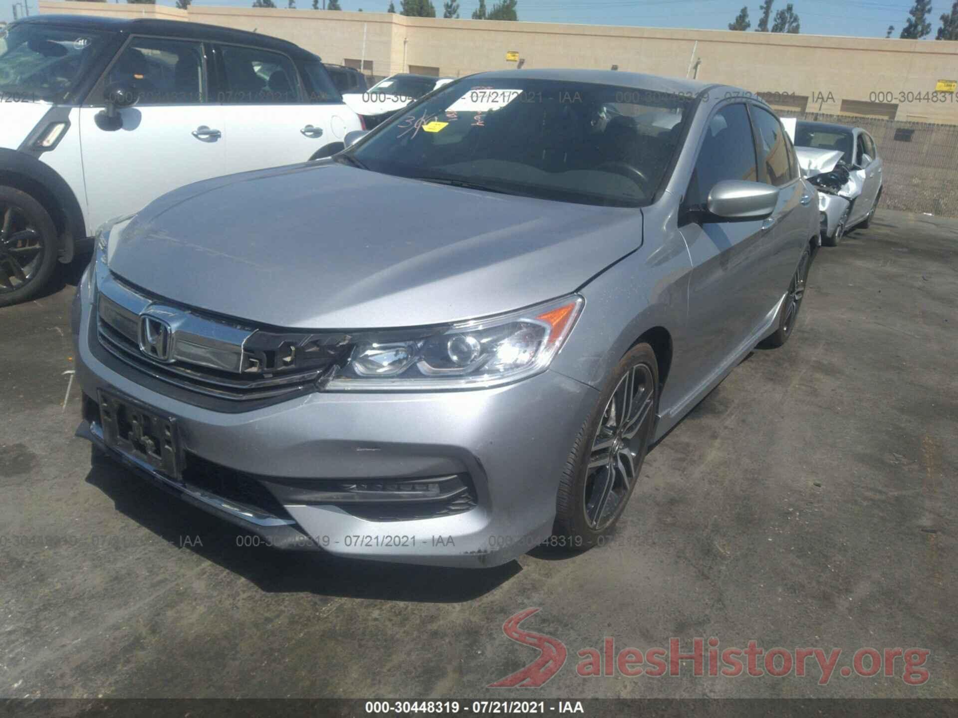 1HGCR2F56HA037501 2017 HONDA ACCORD SEDAN