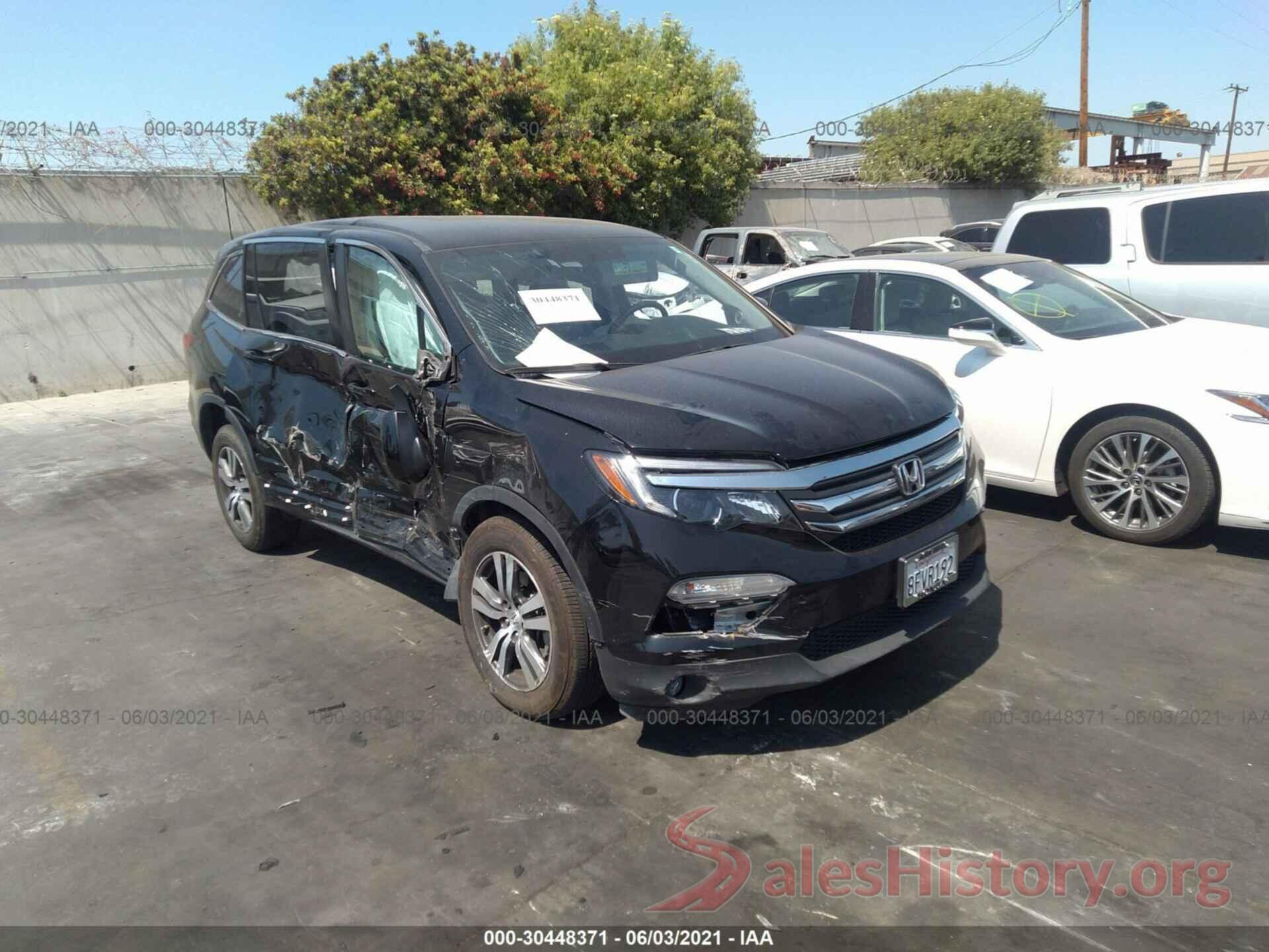 5FNYF5H36JB021385 2018 HONDA PILOT