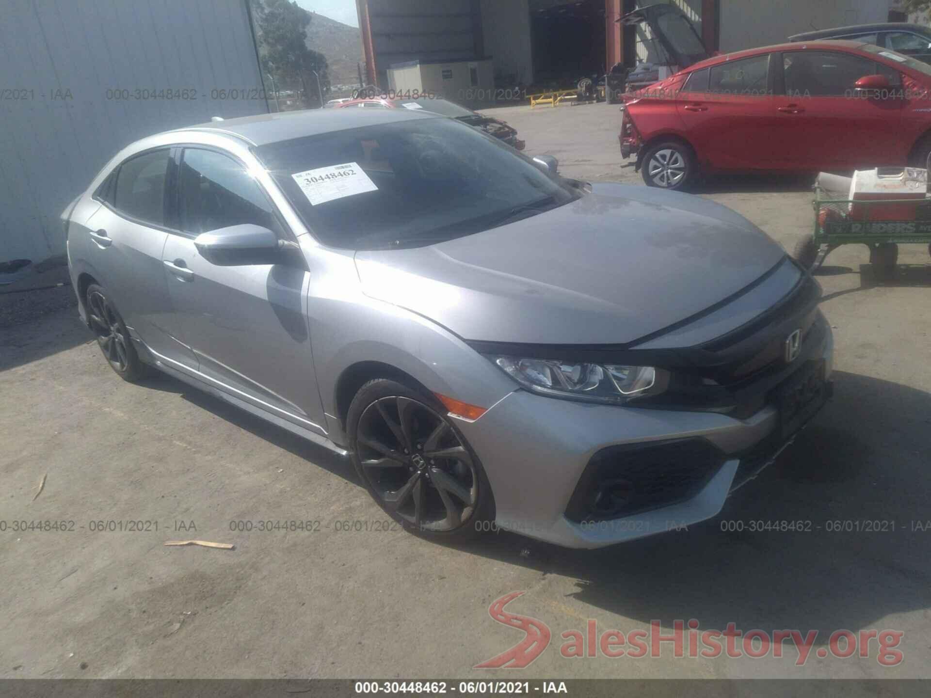 SHHFK7H40HU429350 2017 HONDA CIVIC HATCHBACK