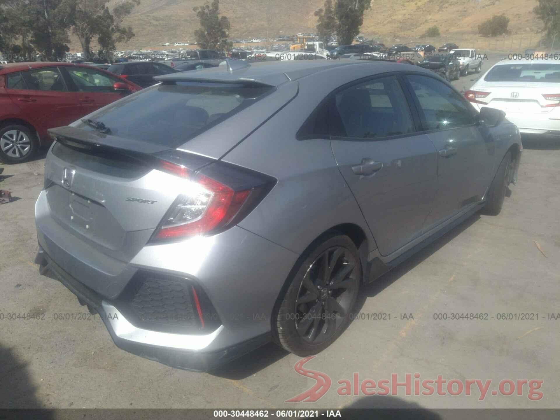 SHHFK7H40HU429350 2017 HONDA CIVIC HATCHBACK