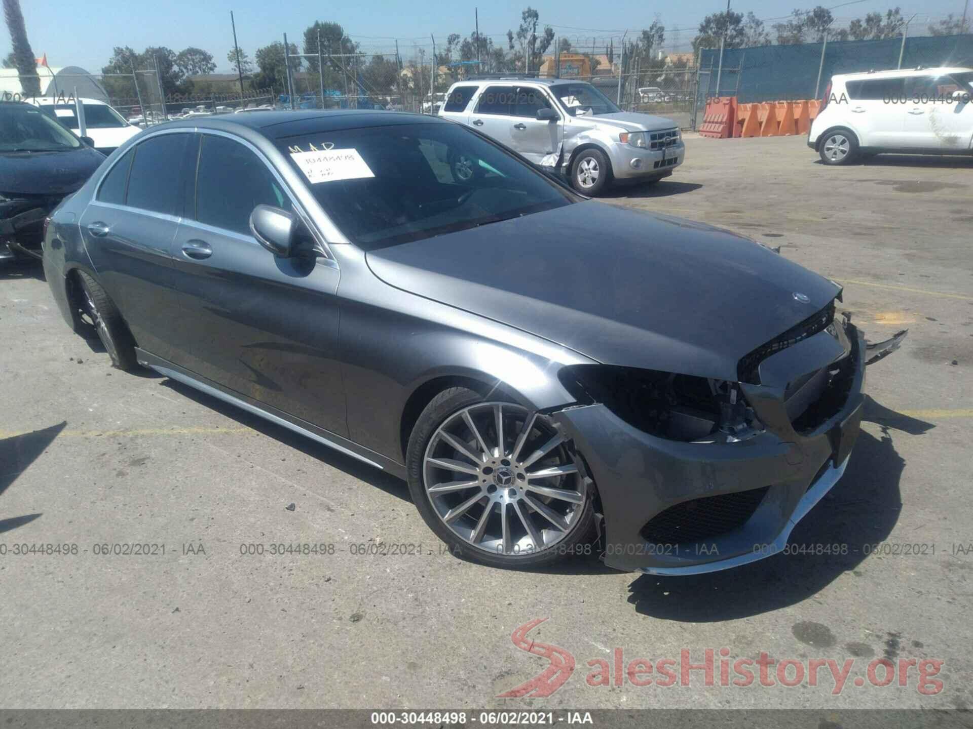 55SWF4JB5HU219452 2017 MERCEDES-BENZ C-CLASS