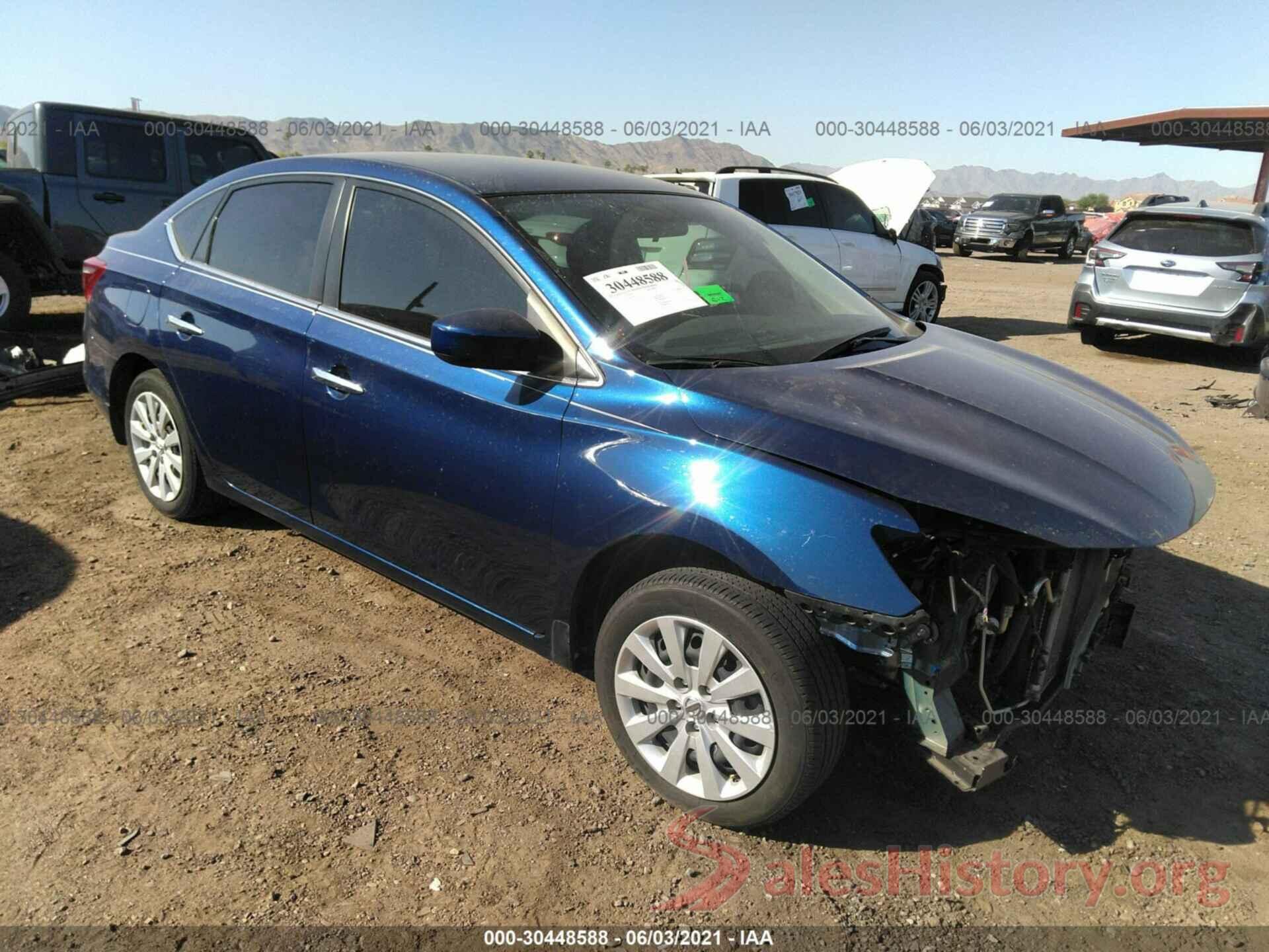 3N1AB7AP6KY388995 2019 NISSAN SENTRA