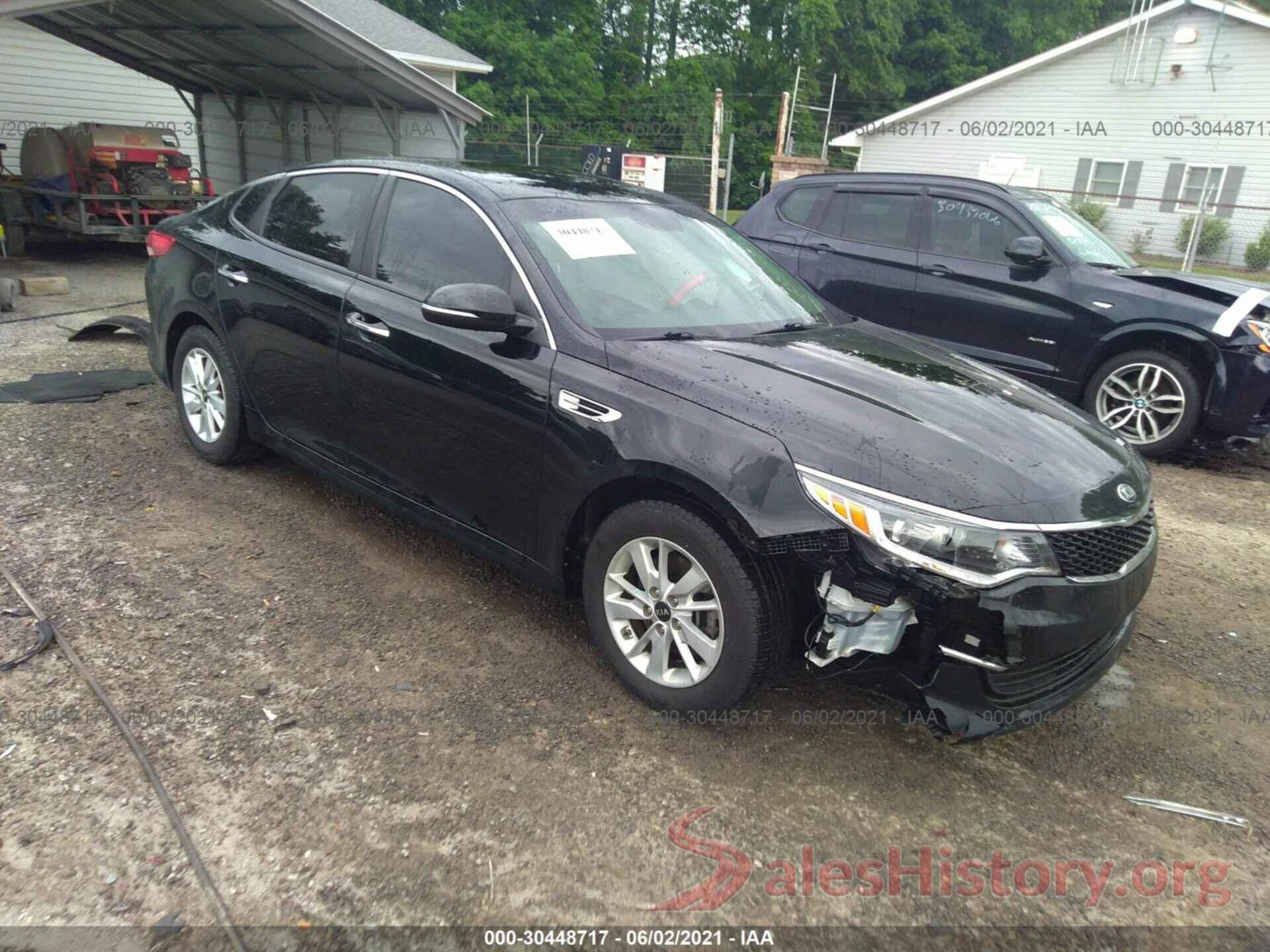 5XXGT4L37GG112452 2016 KIA OPTIMA