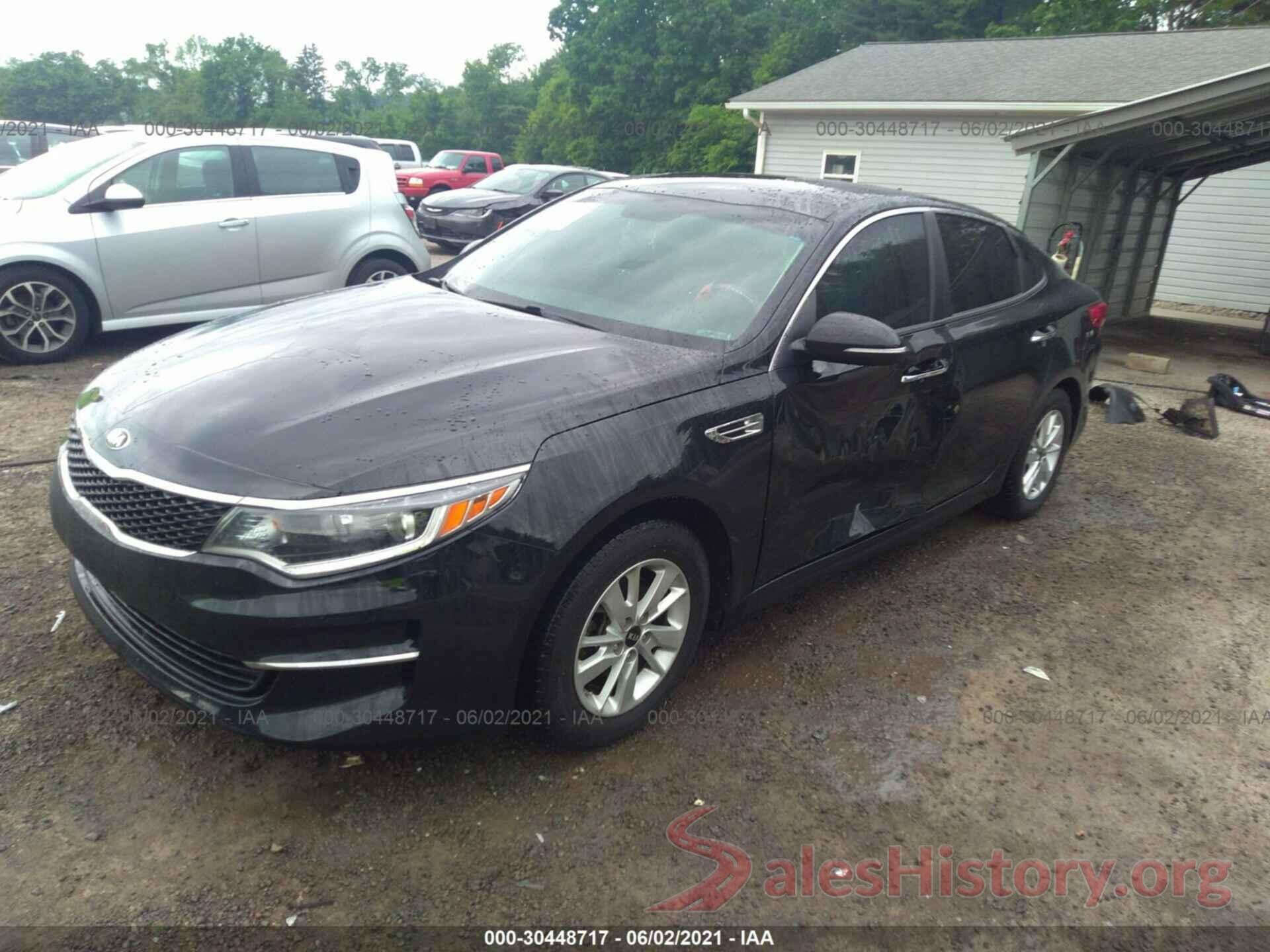 5XXGT4L37GG112452 2016 KIA OPTIMA