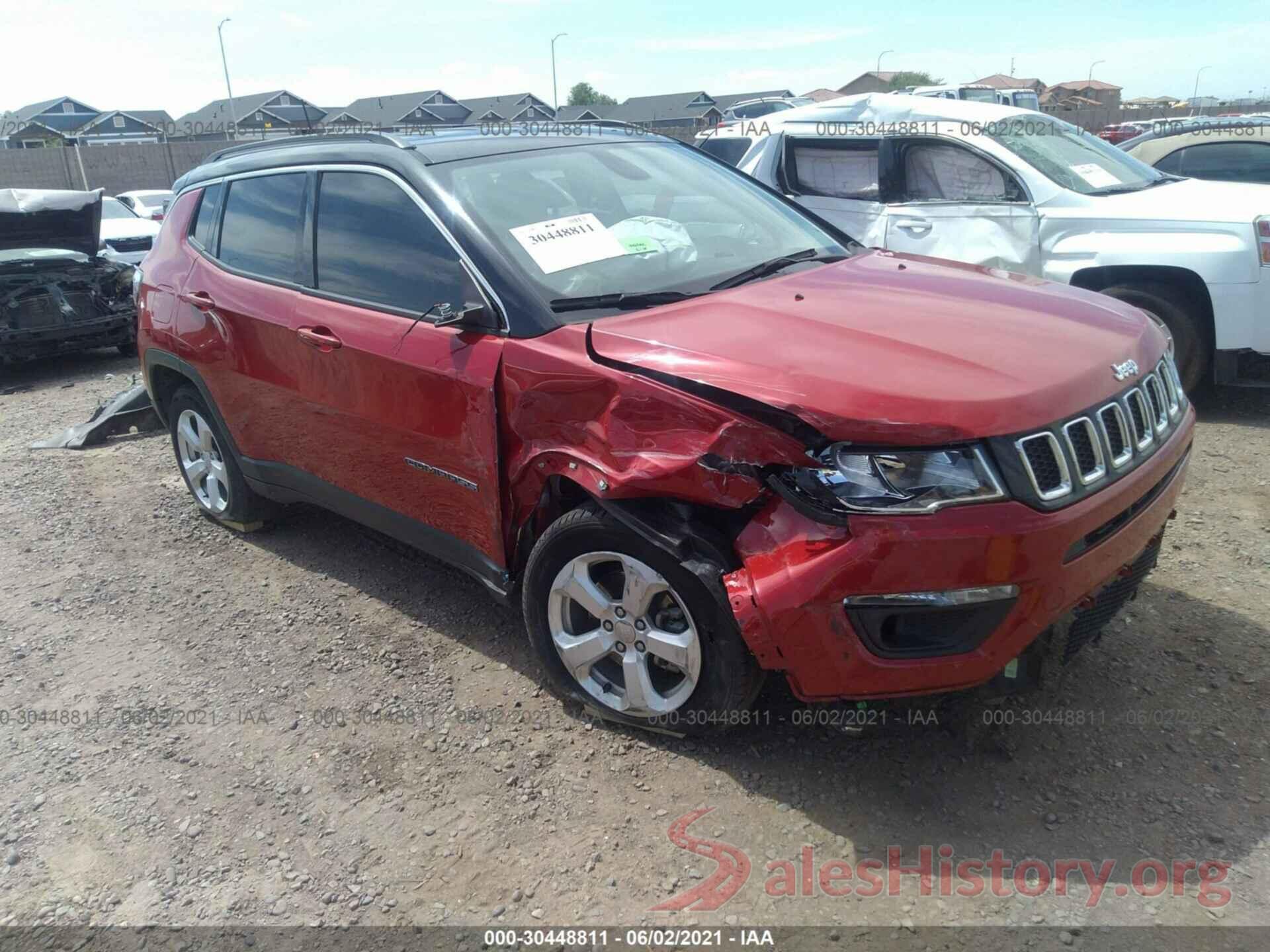 3C4NJCBB8JT102590 2018 JEEP COMPASS