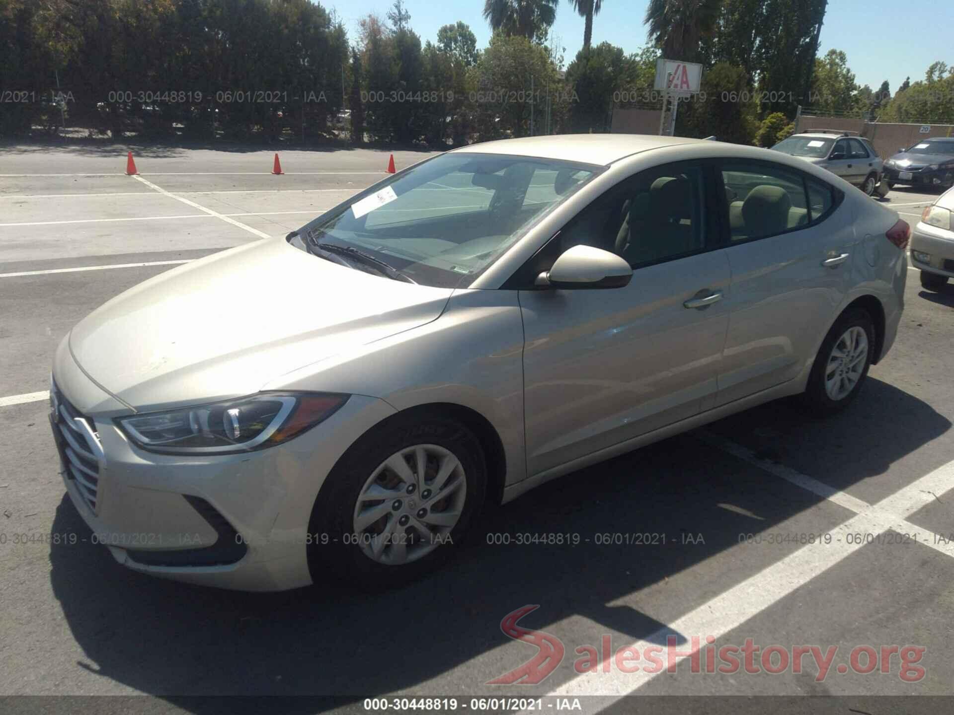 5NPD74LF8HH090226 2017 HYUNDAI ELANTRA