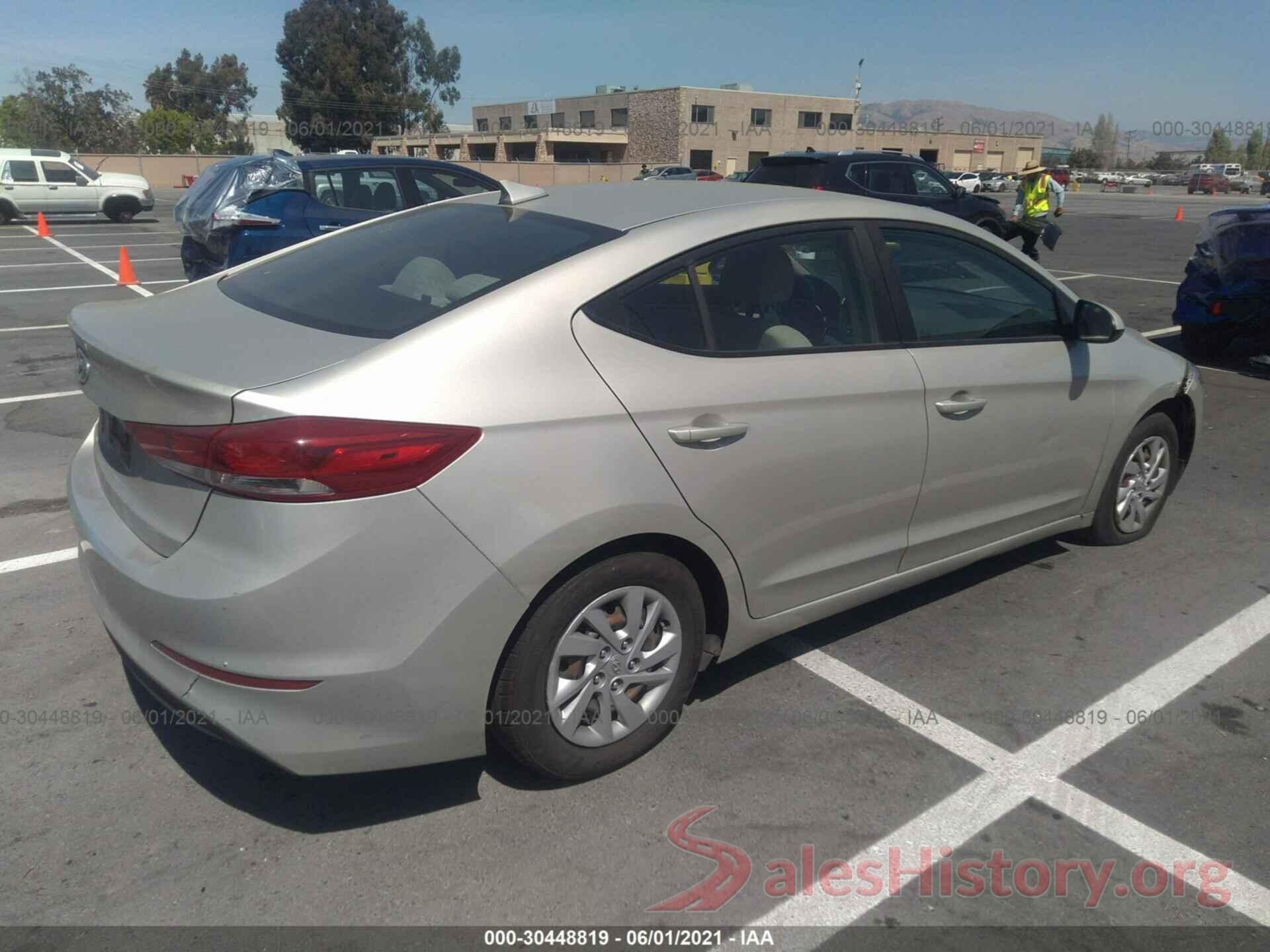 5NPD74LF8HH090226 2017 HYUNDAI ELANTRA