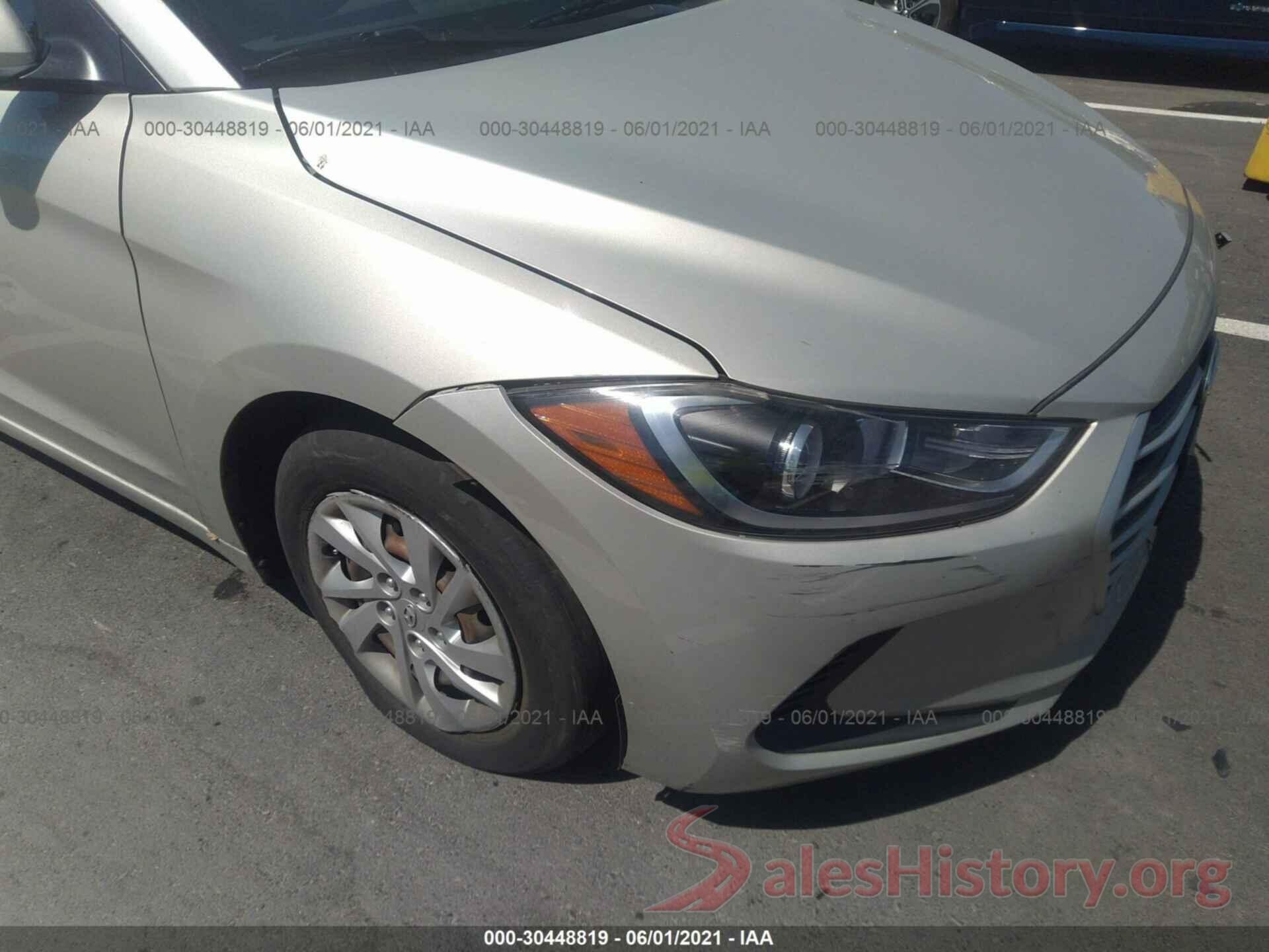 5NPD74LF8HH090226 2017 HYUNDAI ELANTRA