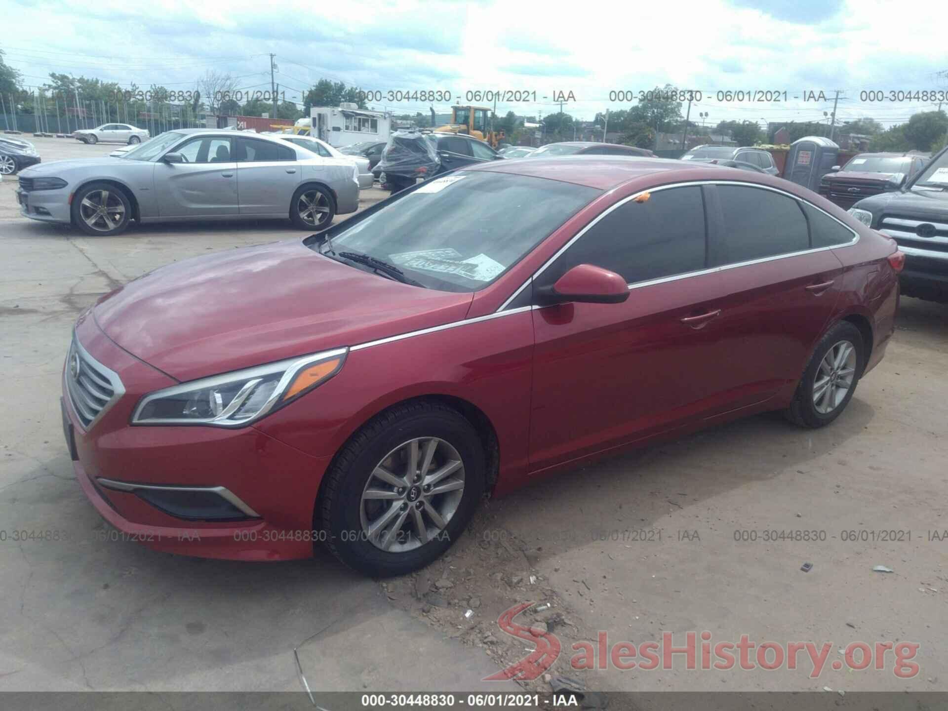 5NPE24AF2GH271147 2016 HYUNDAI SONATA