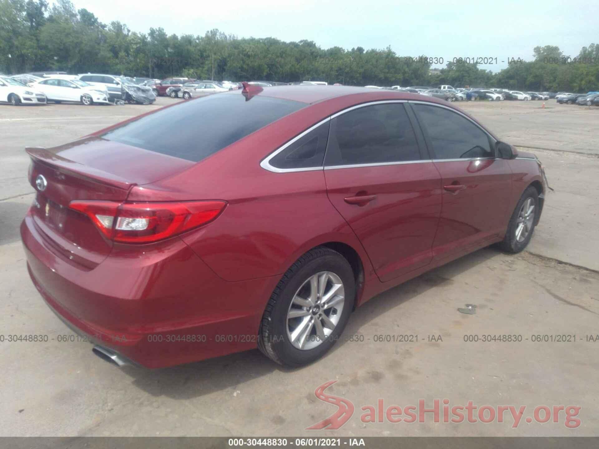 5NPE24AF2GH271147 2016 HYUNDAI SONATA