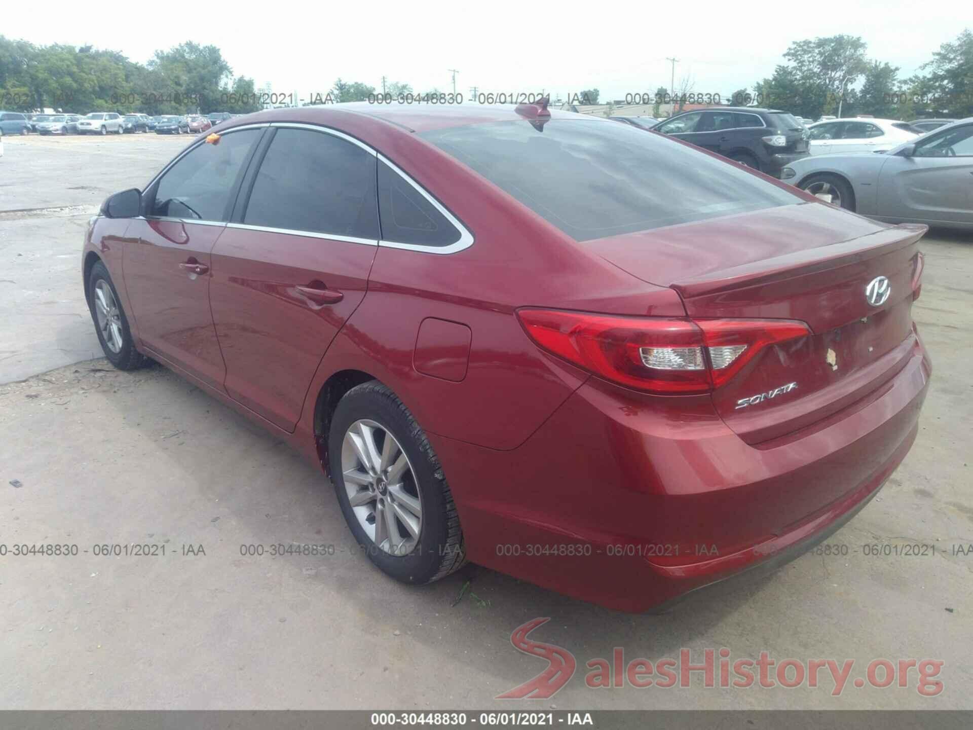 5NPE24AF2GH271147 2016 HYUNDAI SONATA