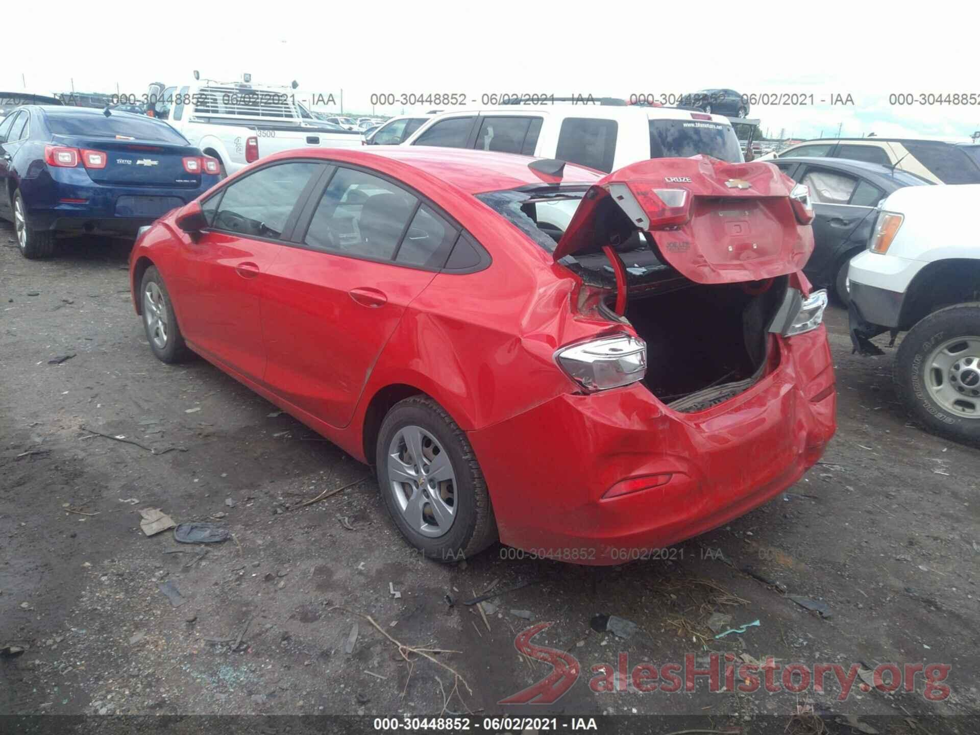 1G1BC5SM6H7242025 2017 CHEVROLET CRUZE