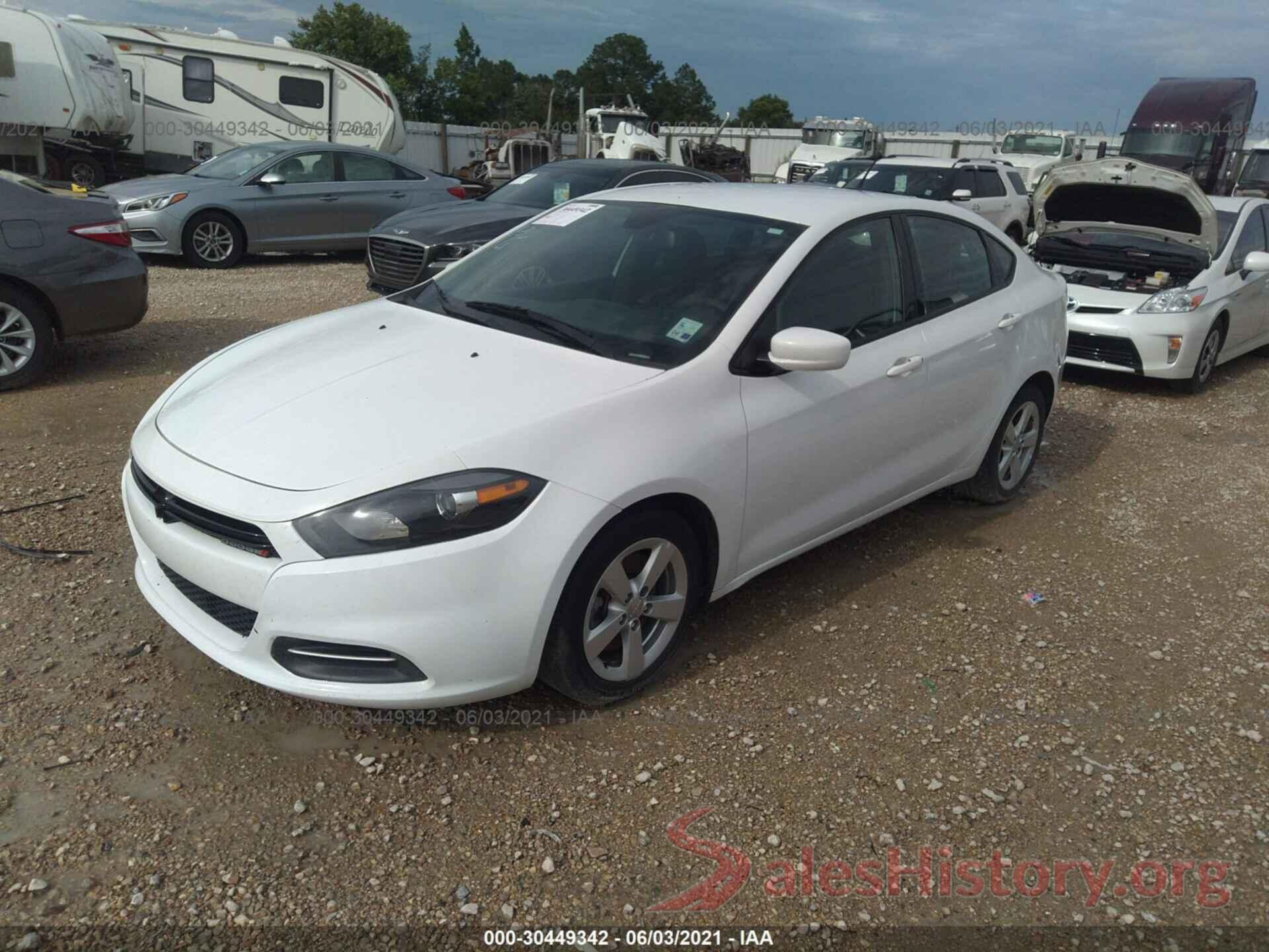 1C3CDFBB2GD660650 2016 DODGE DART