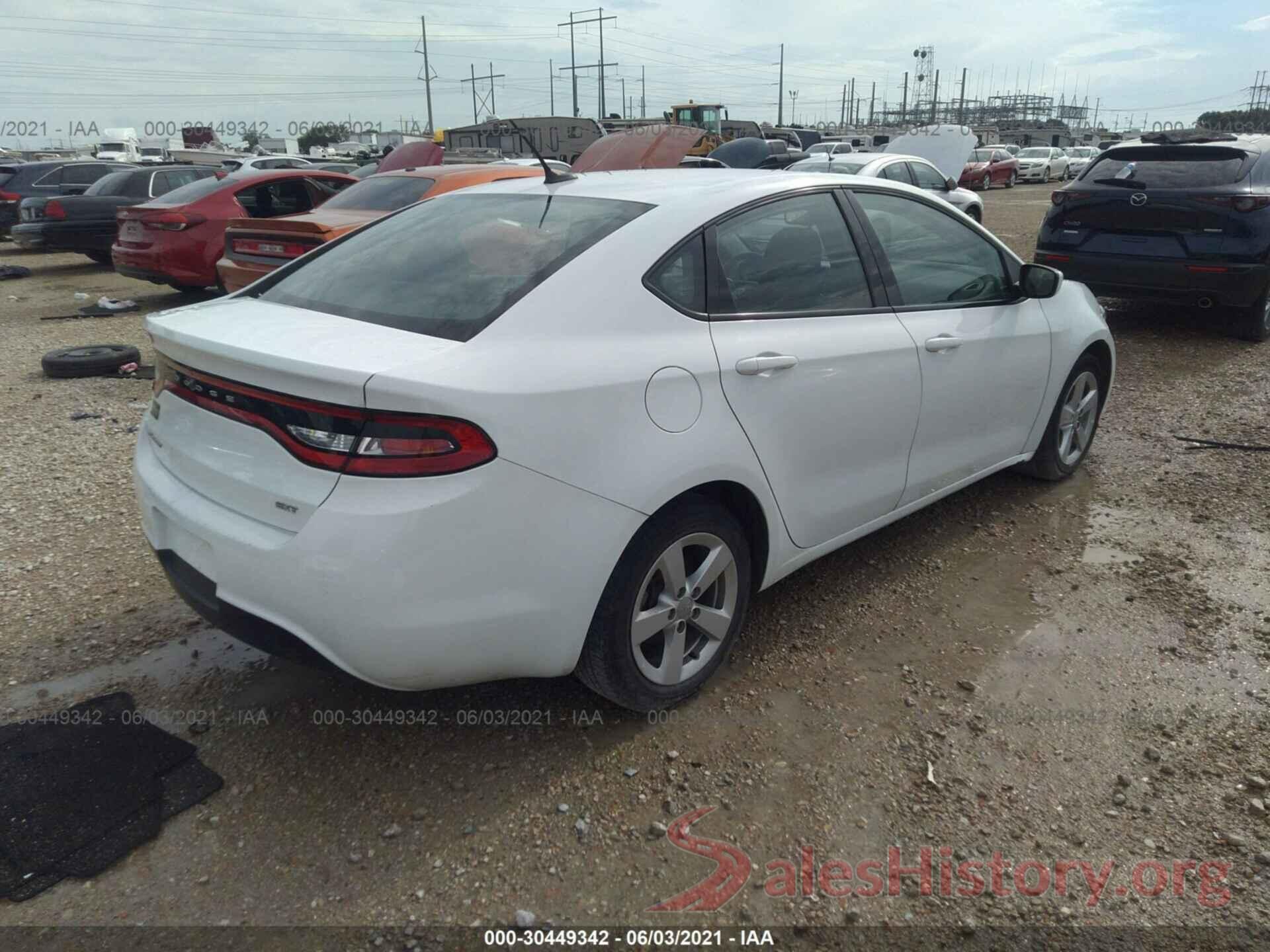 1C3CDFBB2GD660650 2016 DODGE DART