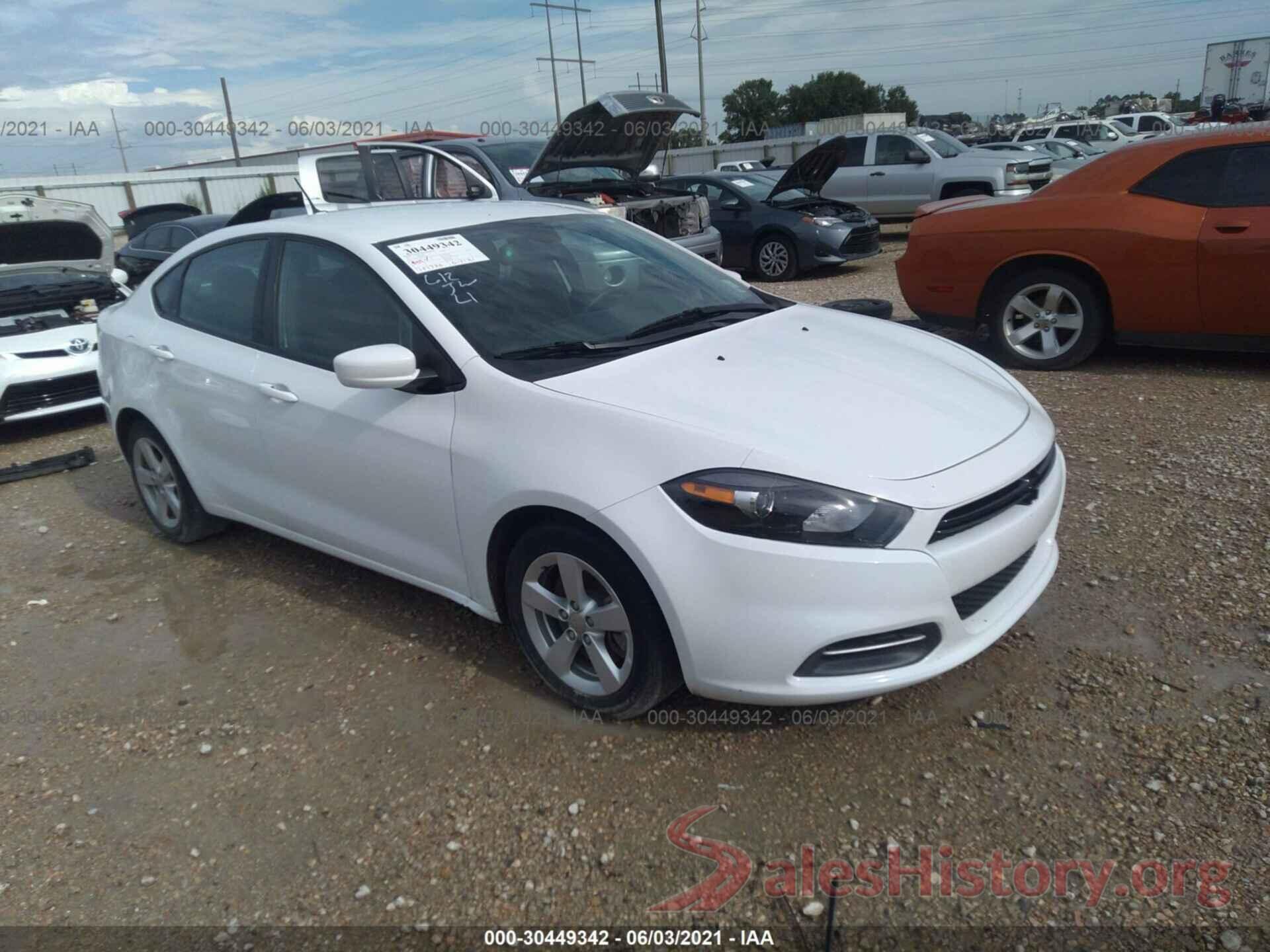 1C3CDFBB2GD660650 2016 DODGE DART