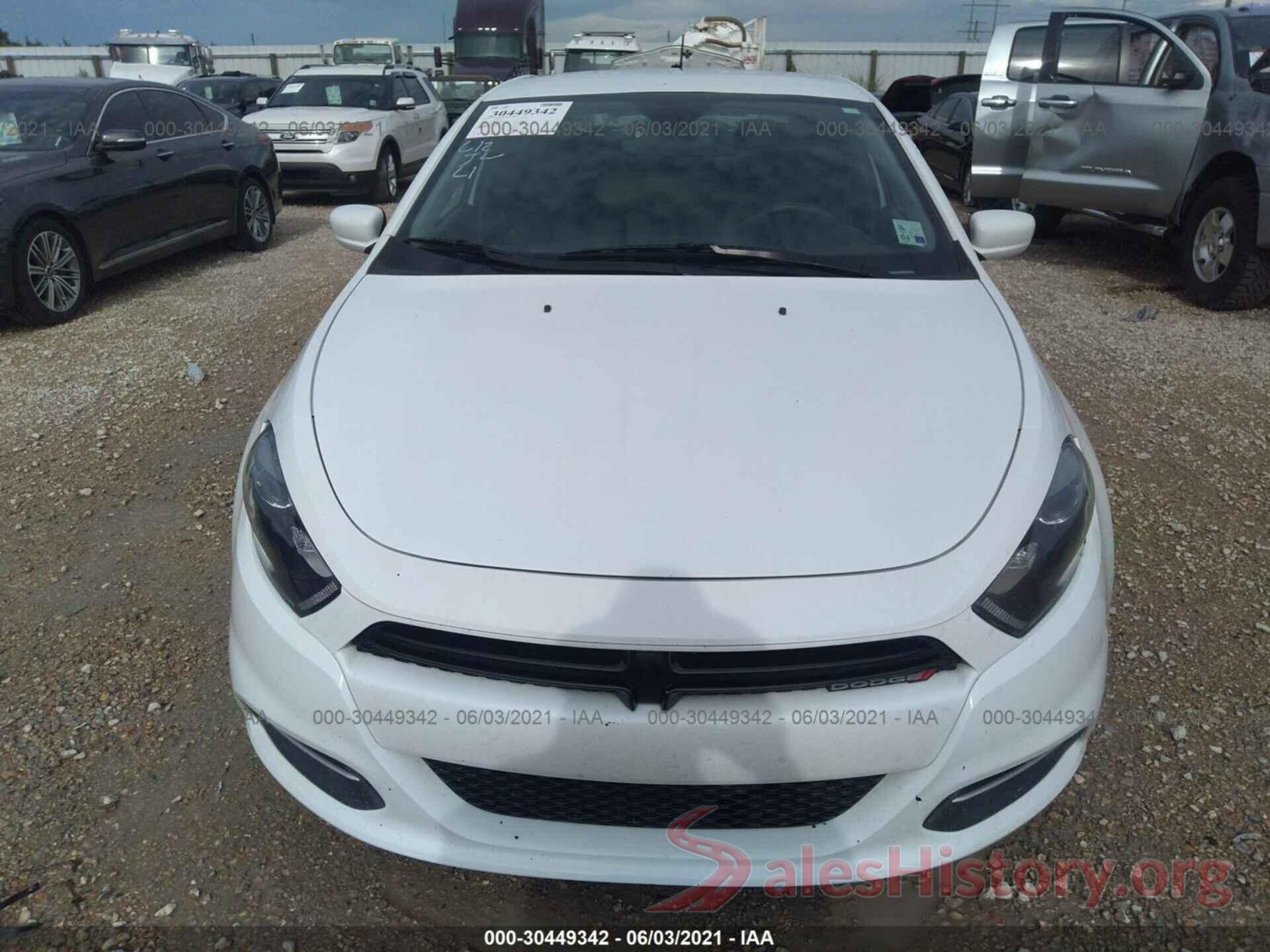 1C3CDFBB2GD660650 2016 DODGE DART