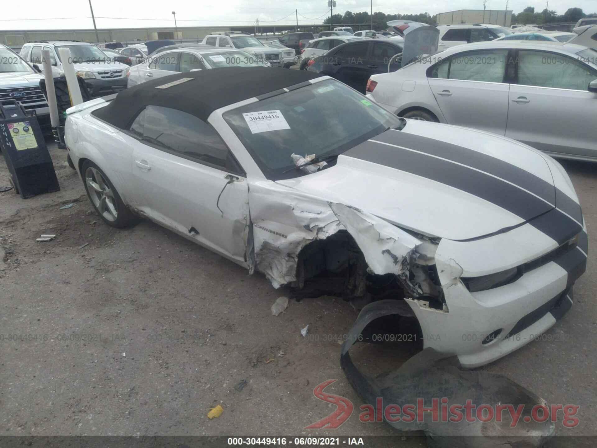 2G1FF3D30F9276622 2015 CHEVROLET CAMARO