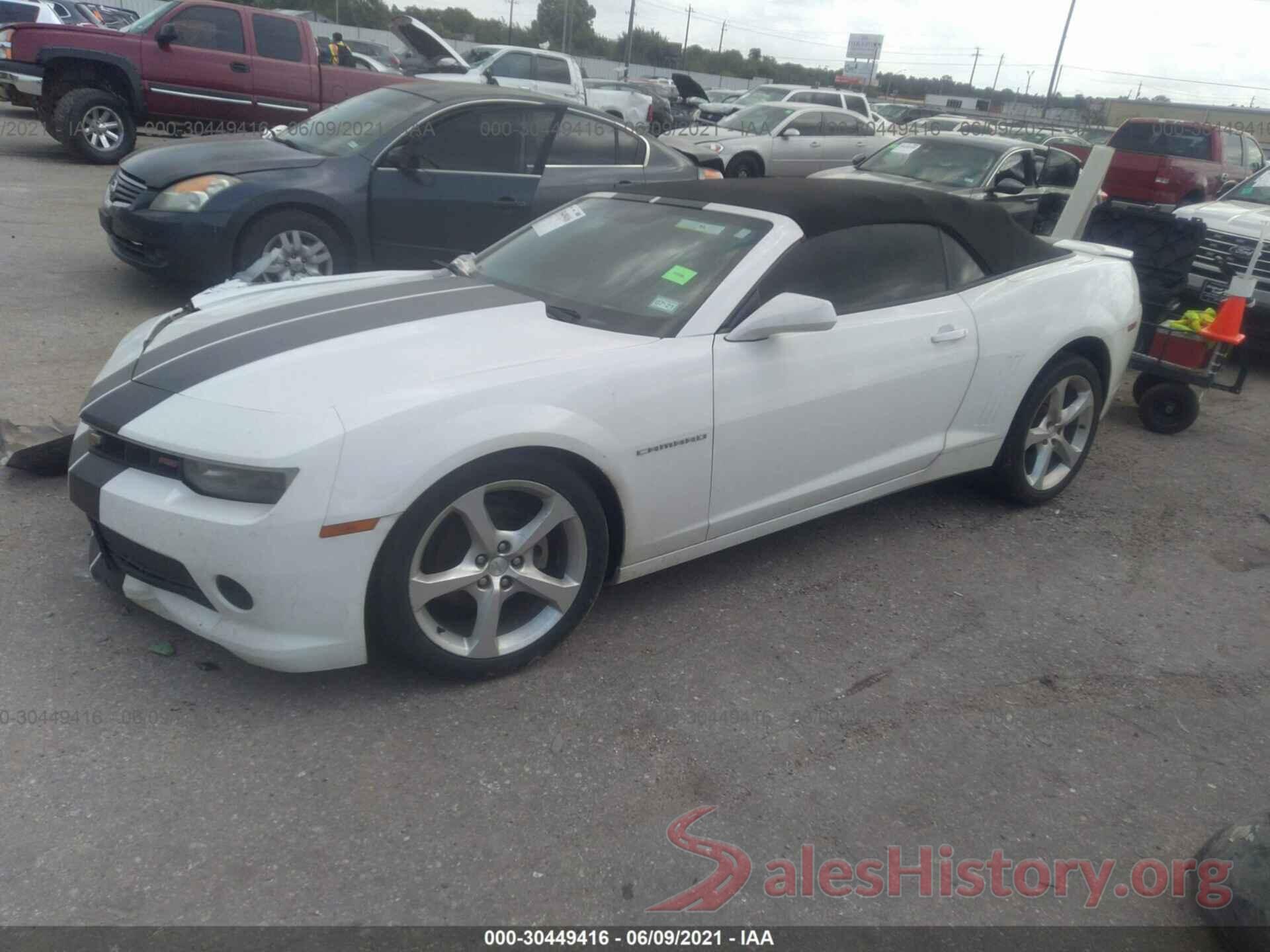 2G1FF3D30F9276622 2015 CHEVROLET CAMARO