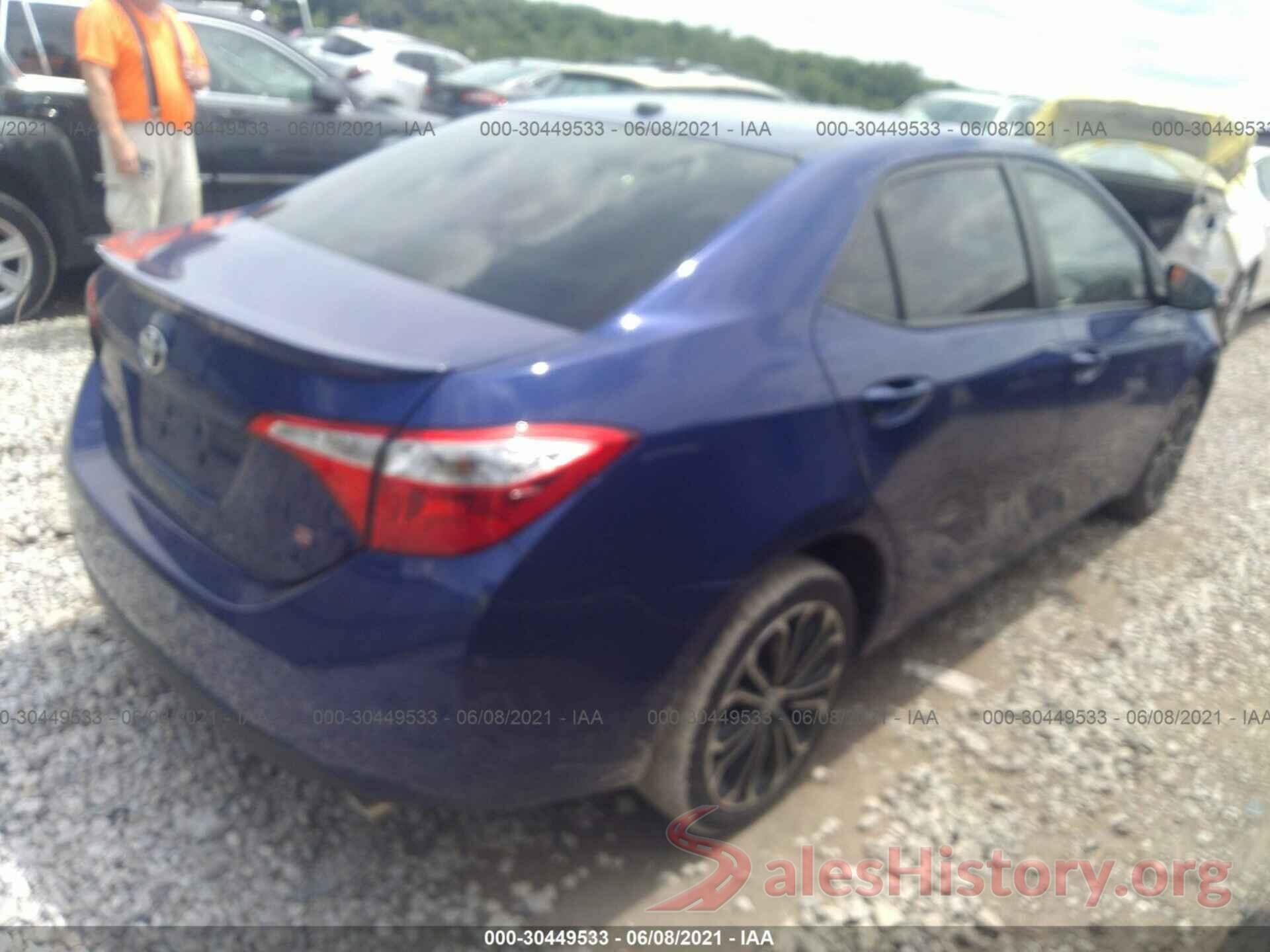 5YFBURHE8GP483089 2016 TOYOTA COROLLA