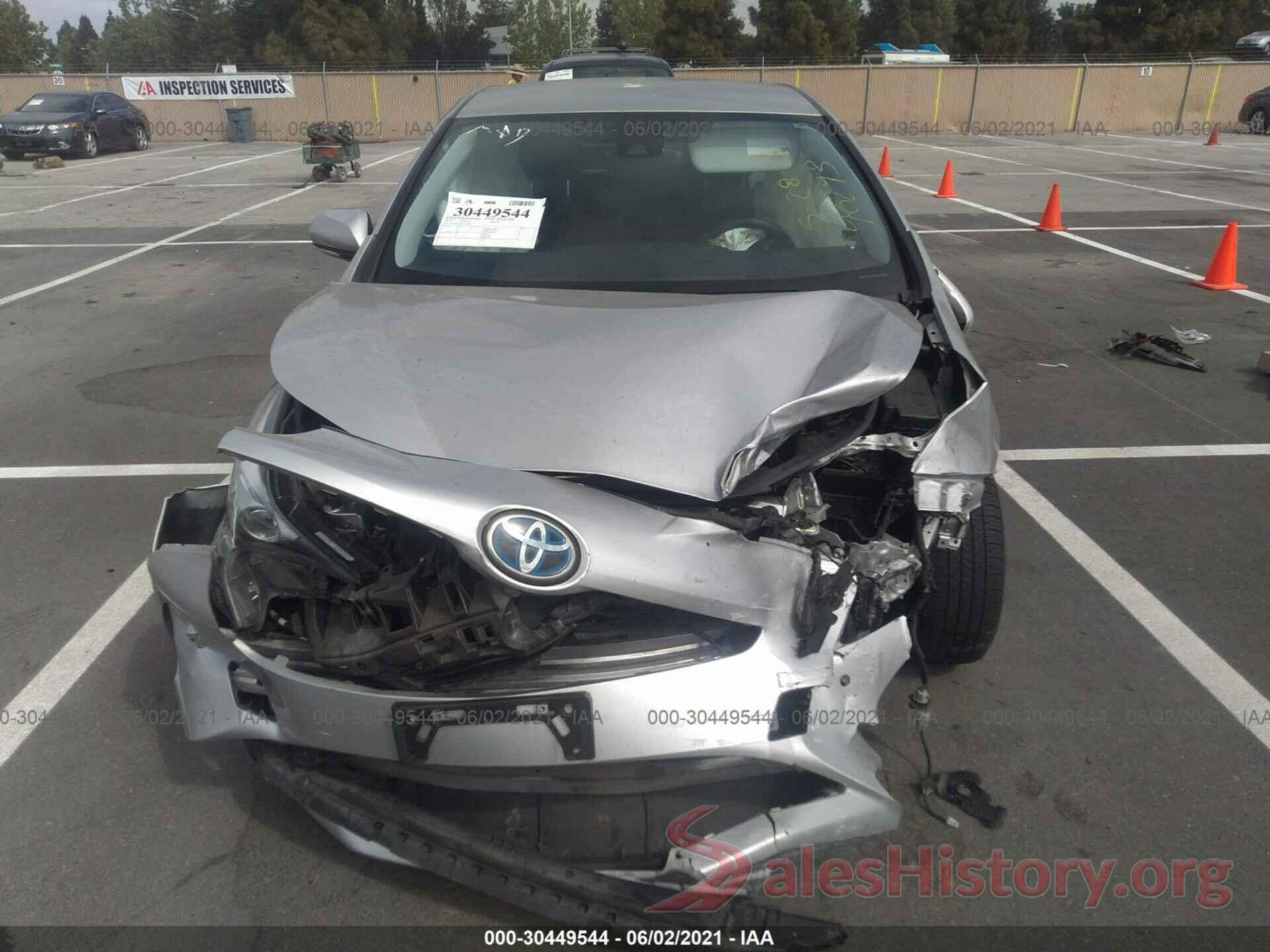 JTDKBRFU4J3599356 2018 TOYOTA PRIUS