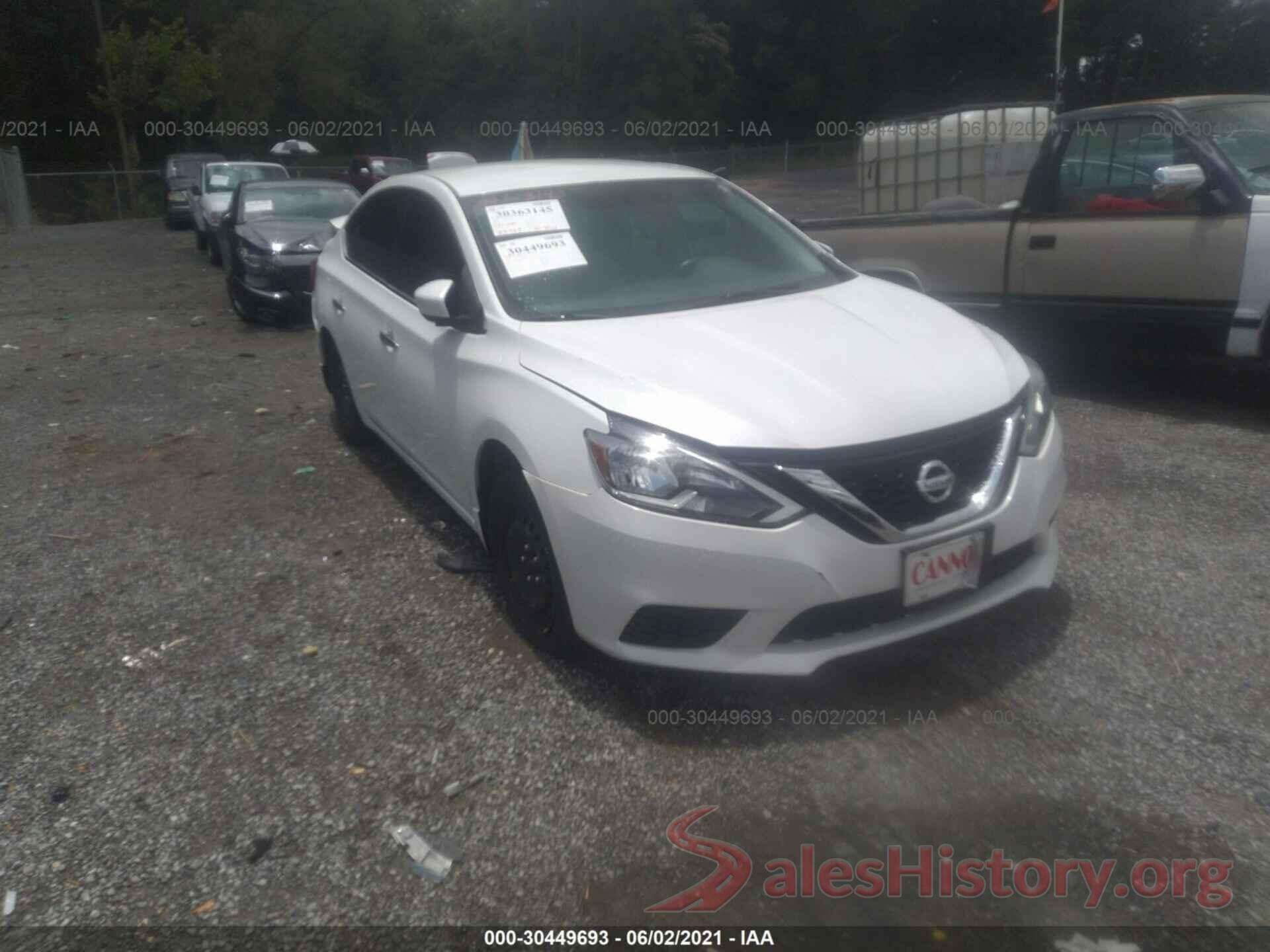 3N1AB7AP4GY229559 2016 NISSAN SENTRA