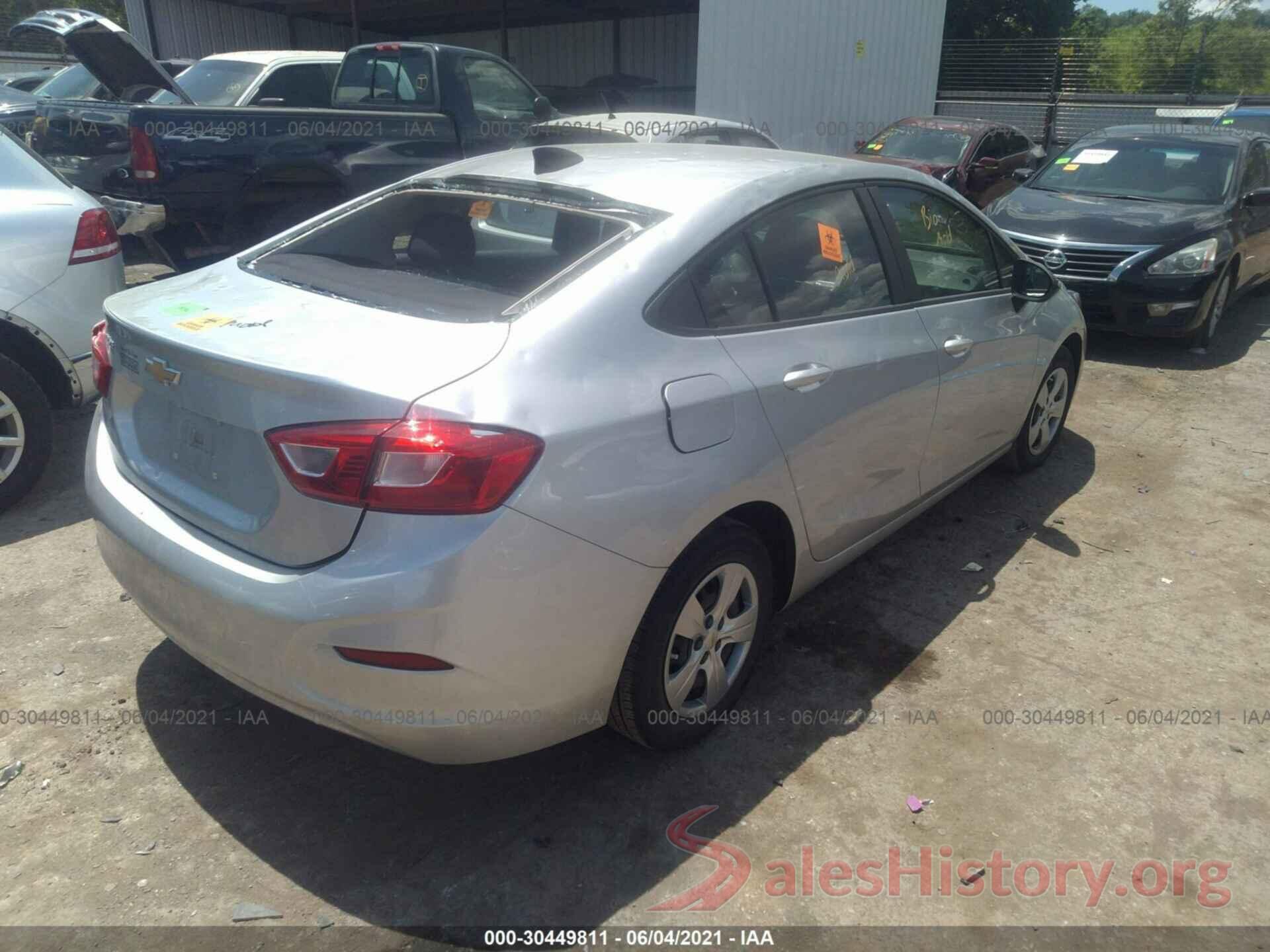 1G1BC5SM4J7202208 2018 CHEVROLET CRUZE