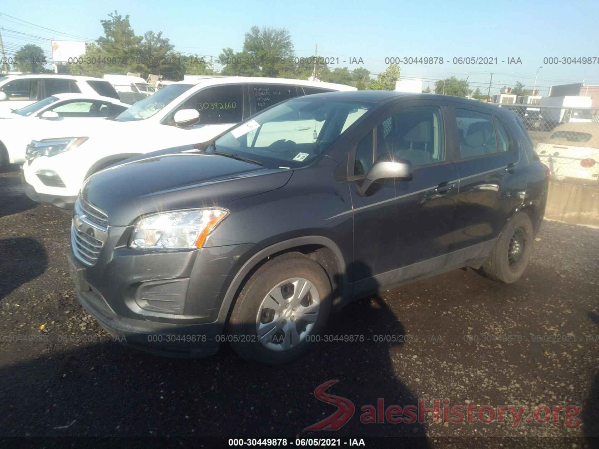 3GNCJKSB9GL259451 2016 CHEVROLET TRAX