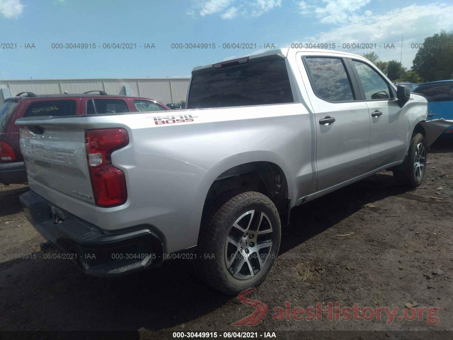 3GCPYCEF0LG167707 2020 CHEVROLET SILVERADO 1500