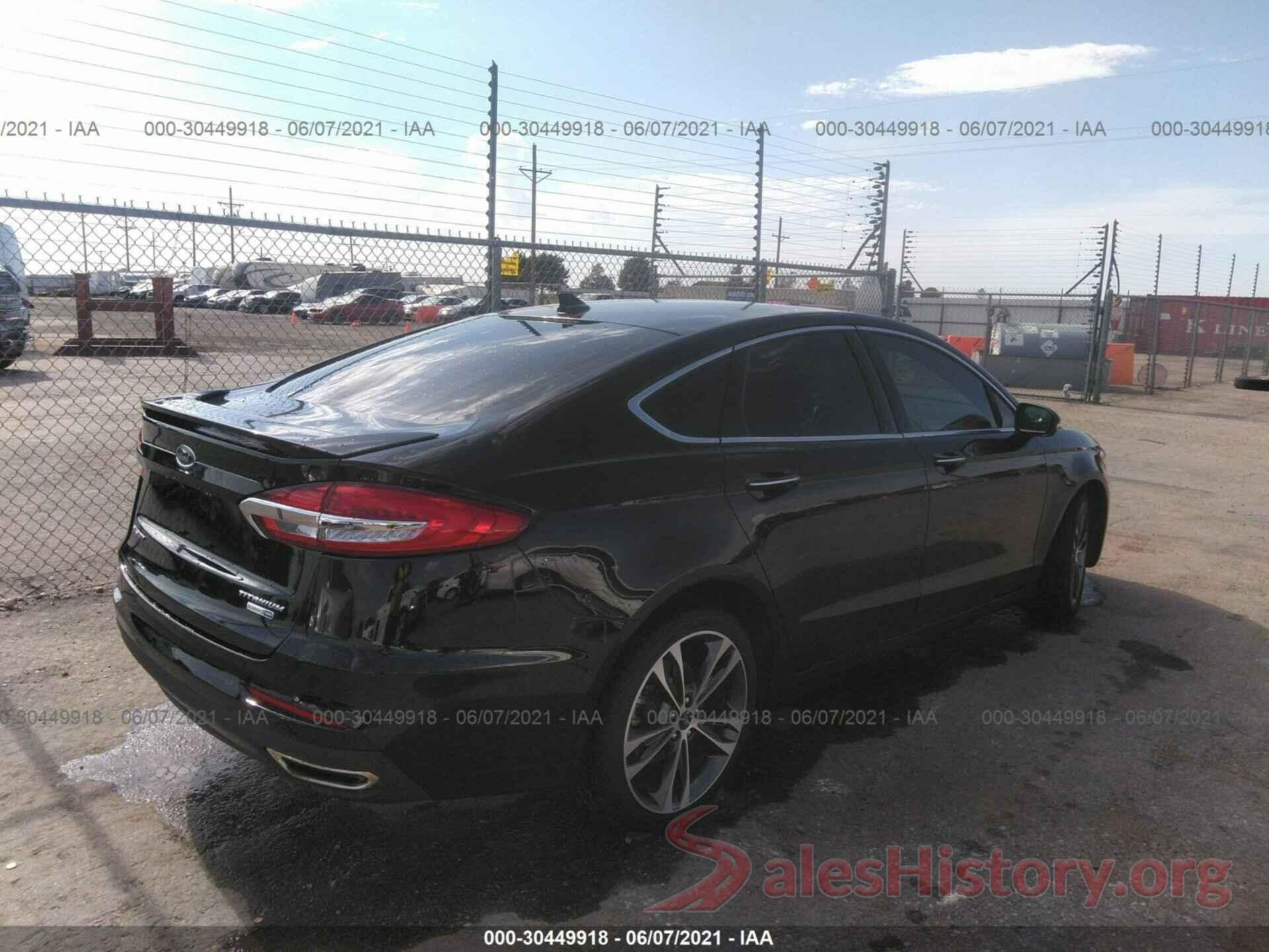 3FA6P0D91KR152831 2019 FORD FUSION