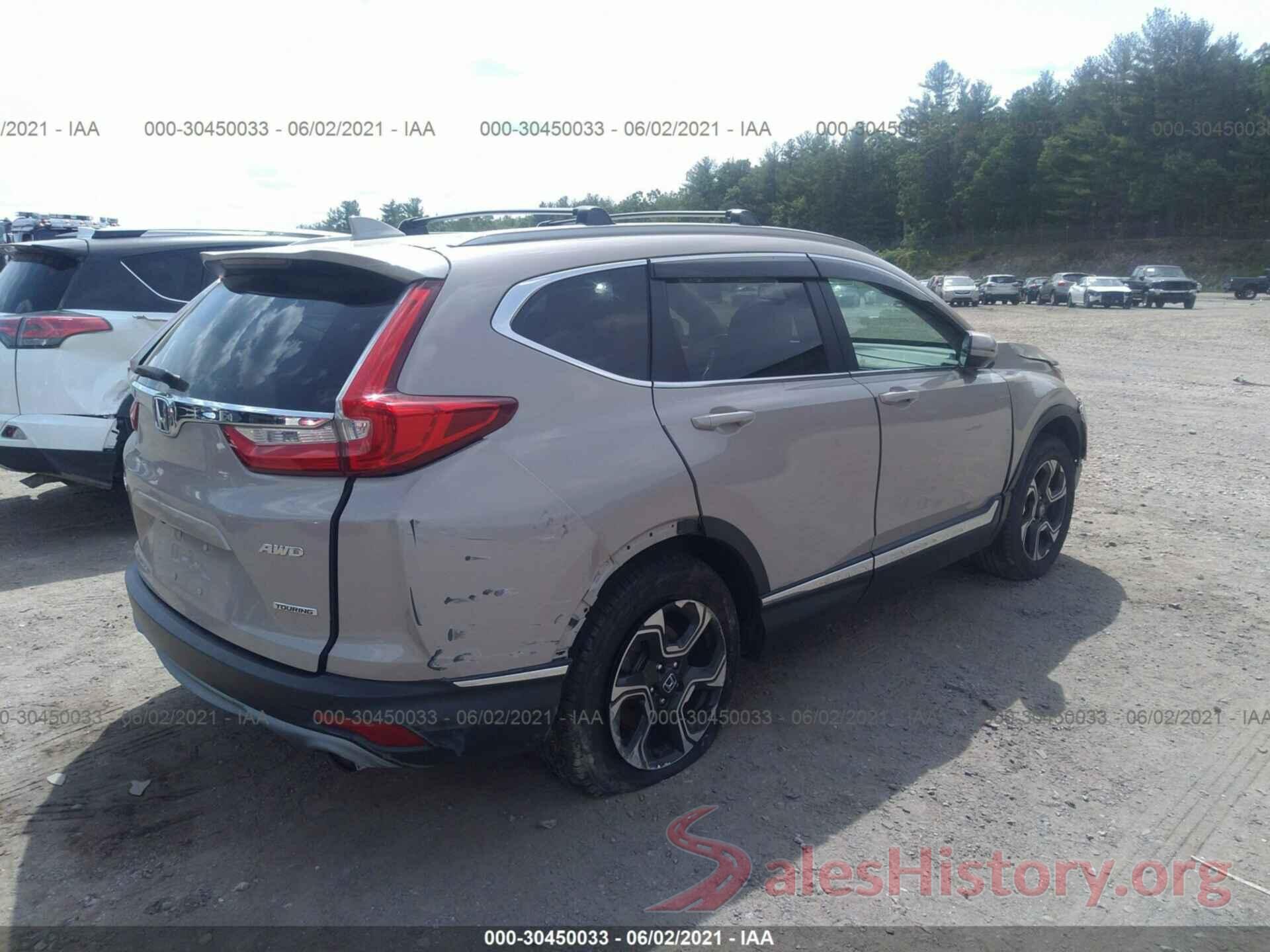 5J6RW2H9XHL007899 2017 HONDA CR-V