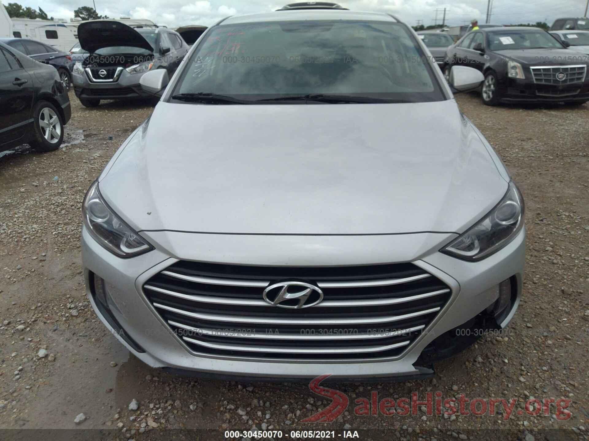 5NPD84LF1HH016126 2017 HYUNDAI ELANTRA