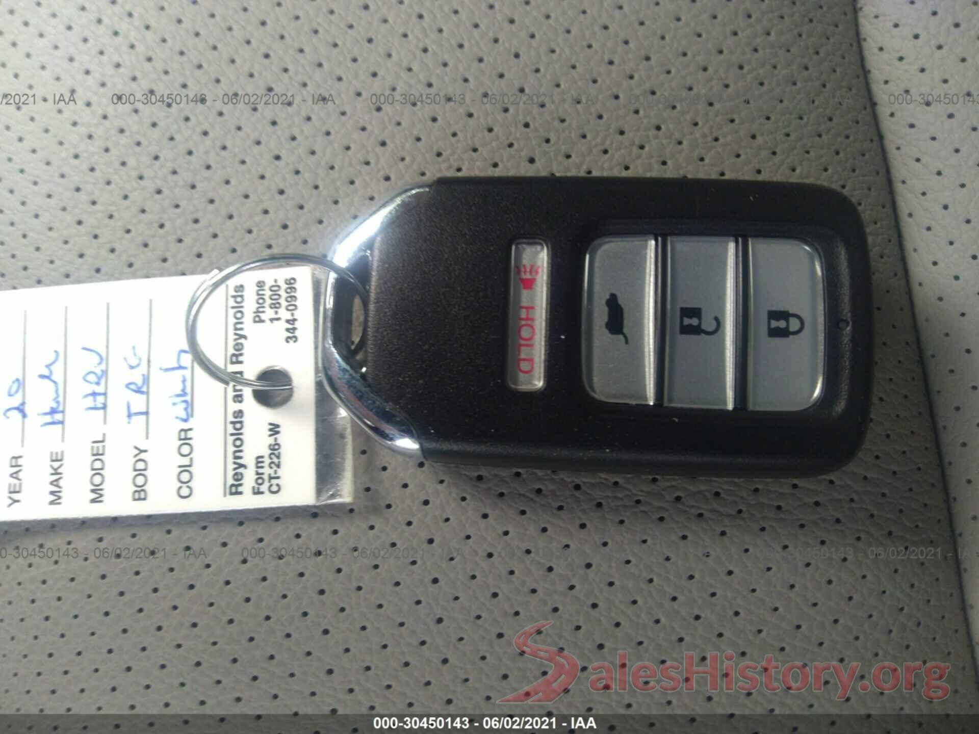 3CZRU6H96LM734977 2020 HONDA HR-V