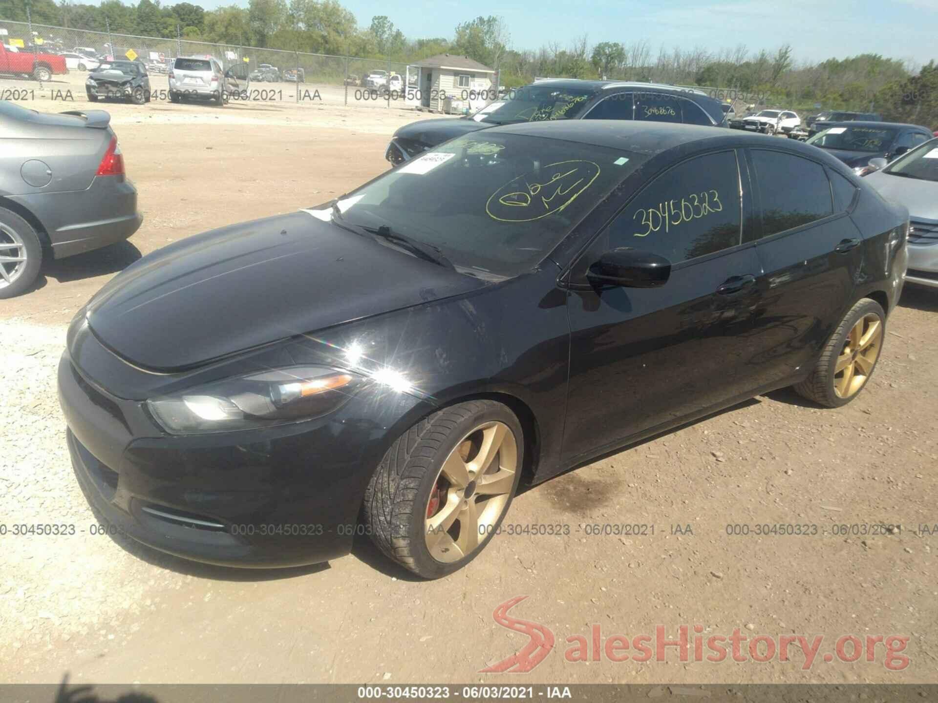 1C3CDFBB4GD694721 2016 DODGE DART