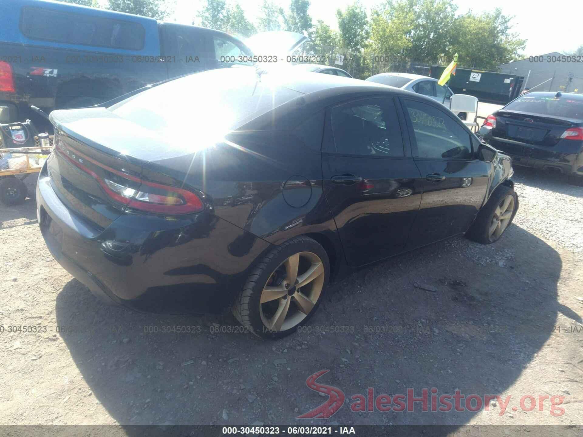 1C3CDFBB4GD694721 2016 DODGE DART