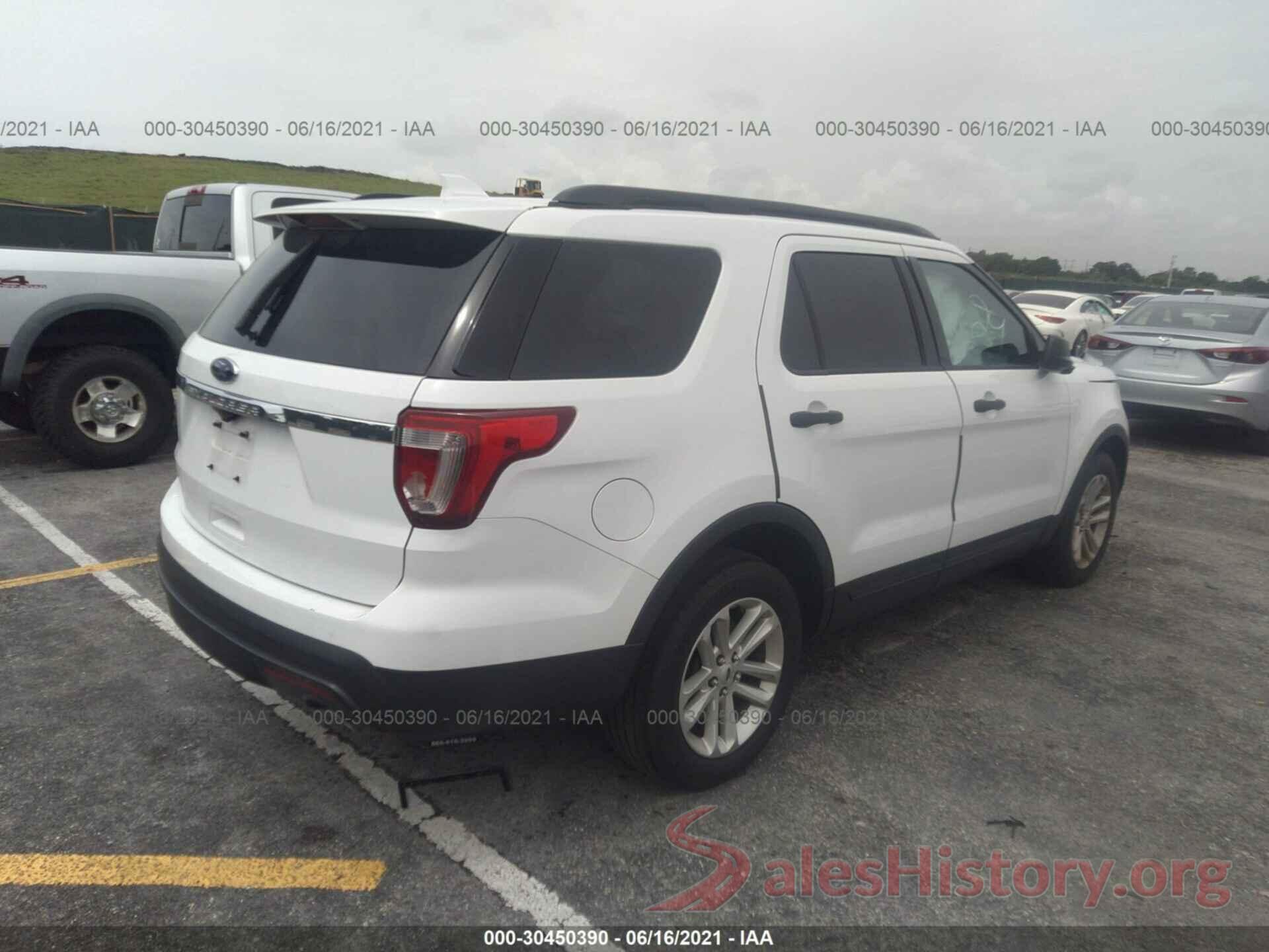 1FM5K7B80HGA26205 2017 FORD EXPLORER