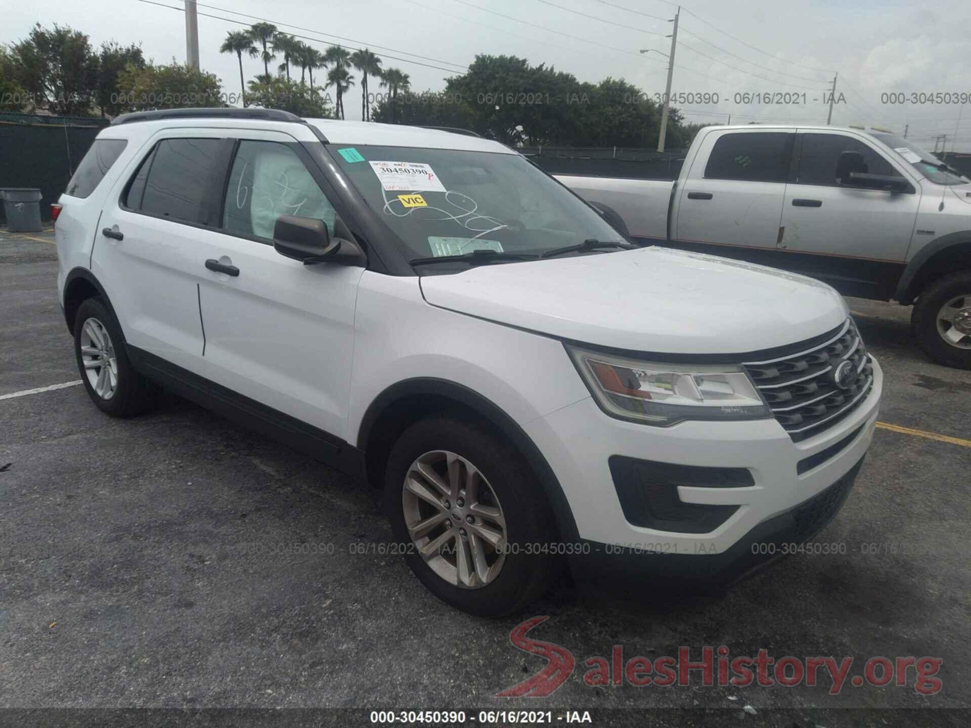 1FM5K7B80HGA26205 2017 FORD EXPLORER