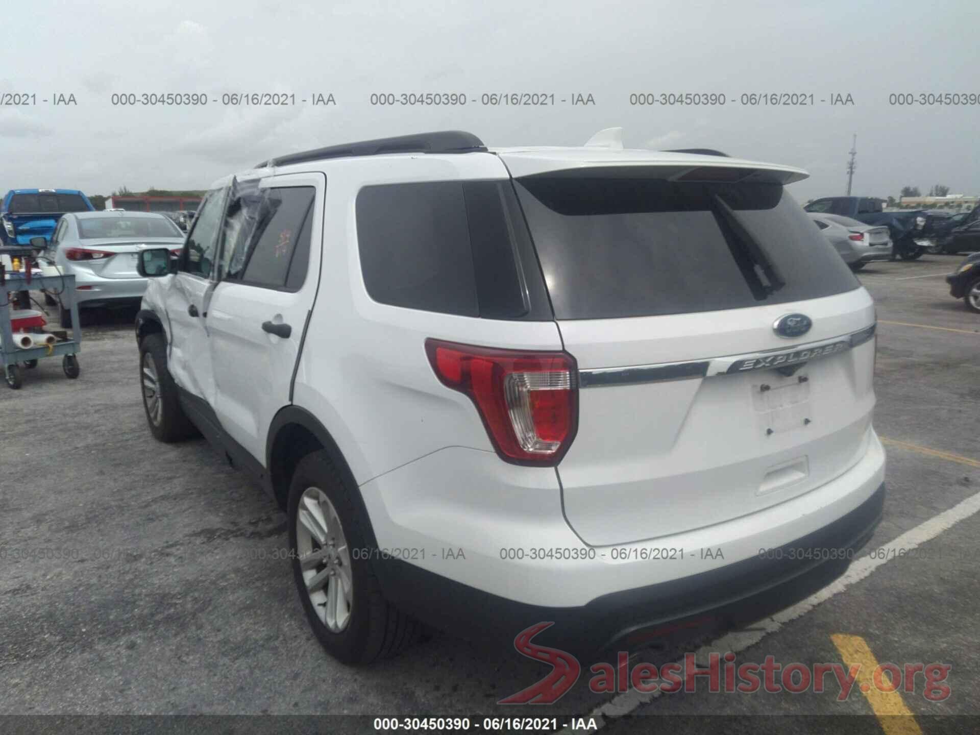 1FM5K7B80HGA26205 2017 FORD EXPLORER