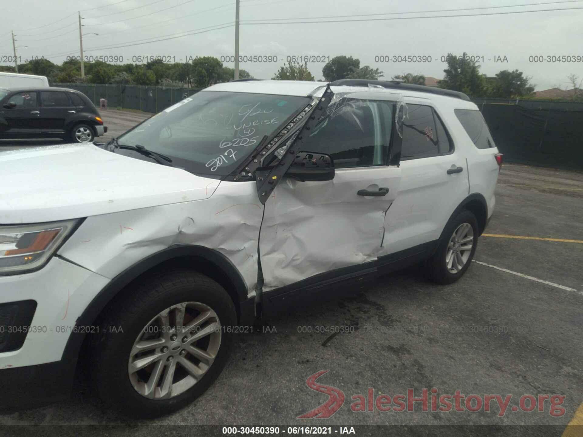 1FM5K7B80HGA26205 2017 FORD EXPLORER